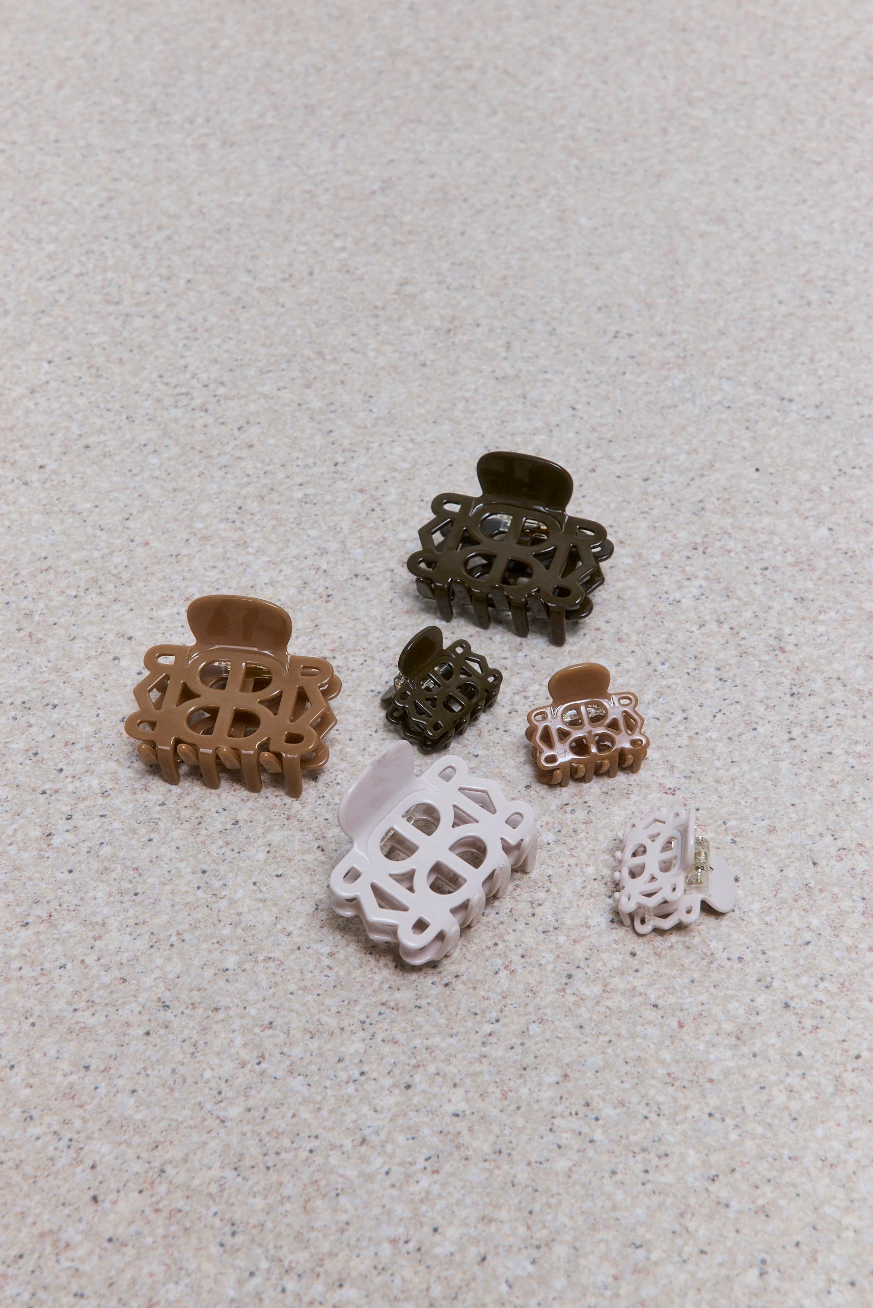 3 Piece Mini Claw Clip Set - Image 5