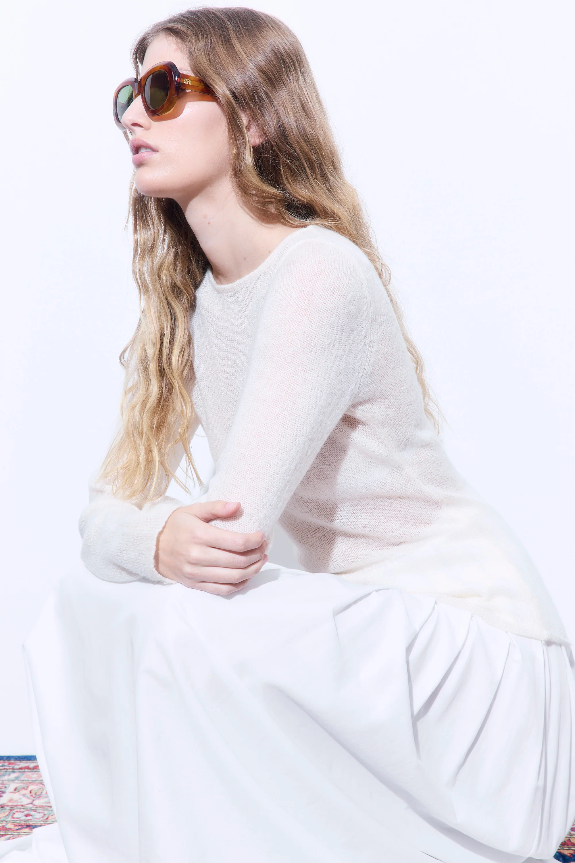 Sheer Boat Neck Long Sleeve - Image 3