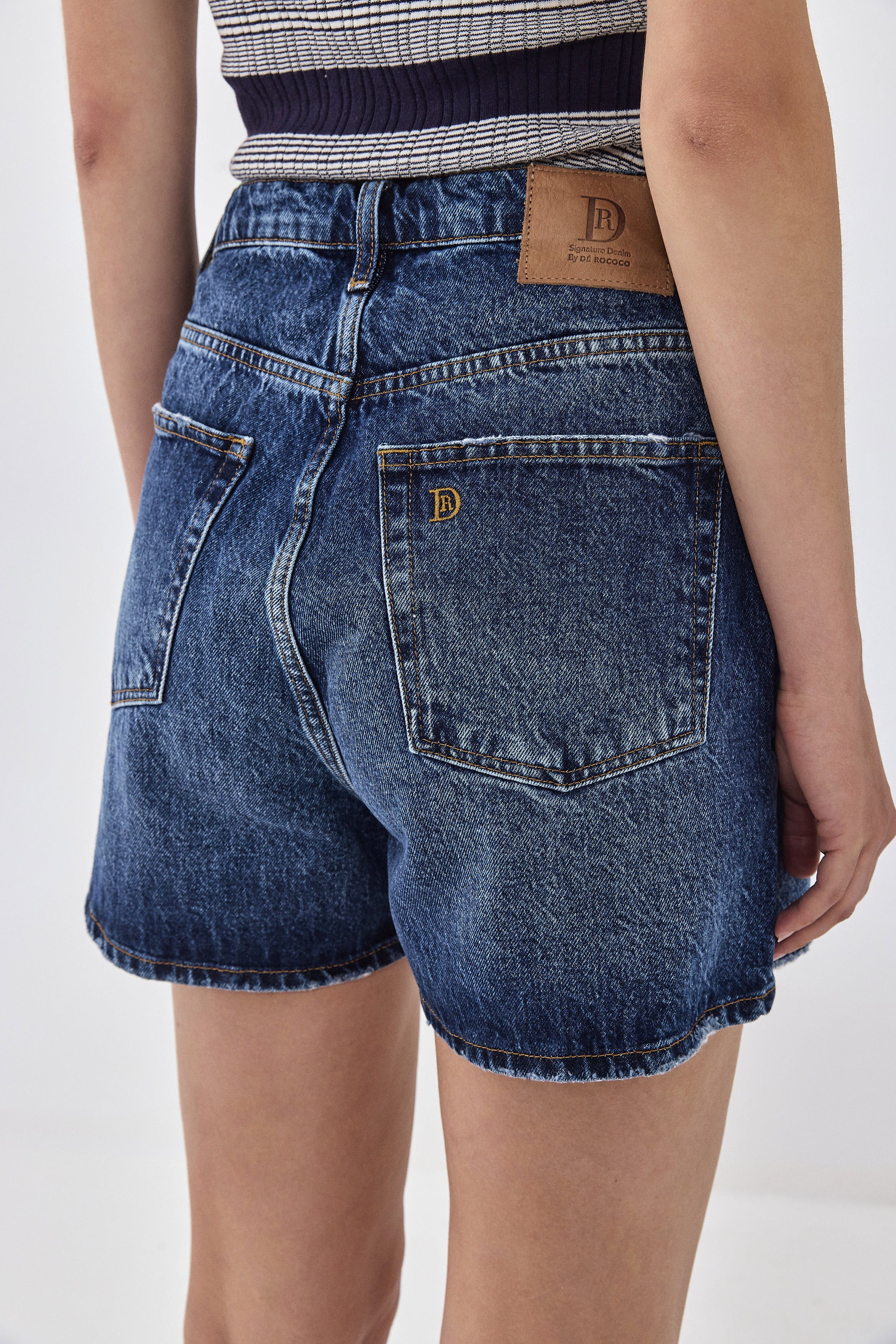 Baggy Denim Shorts - Image 7