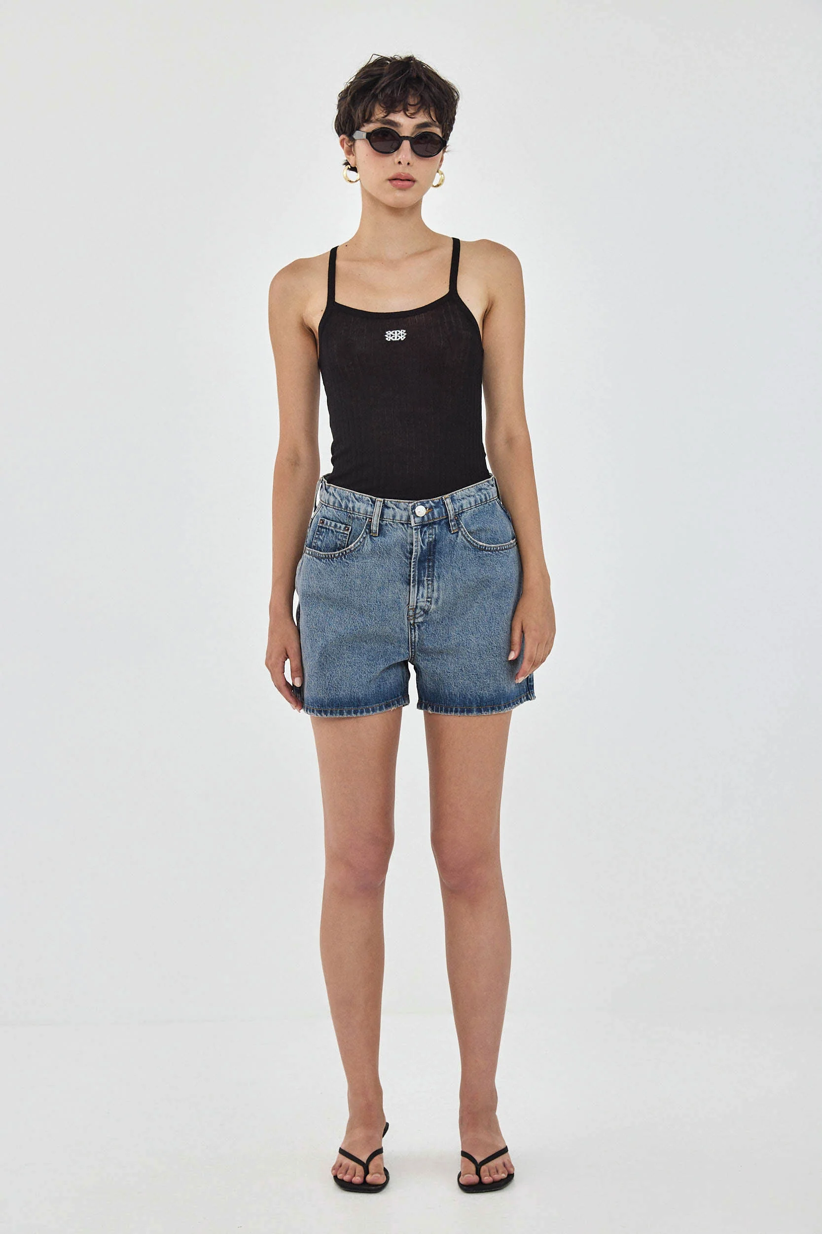 Baggy Denim Shorts