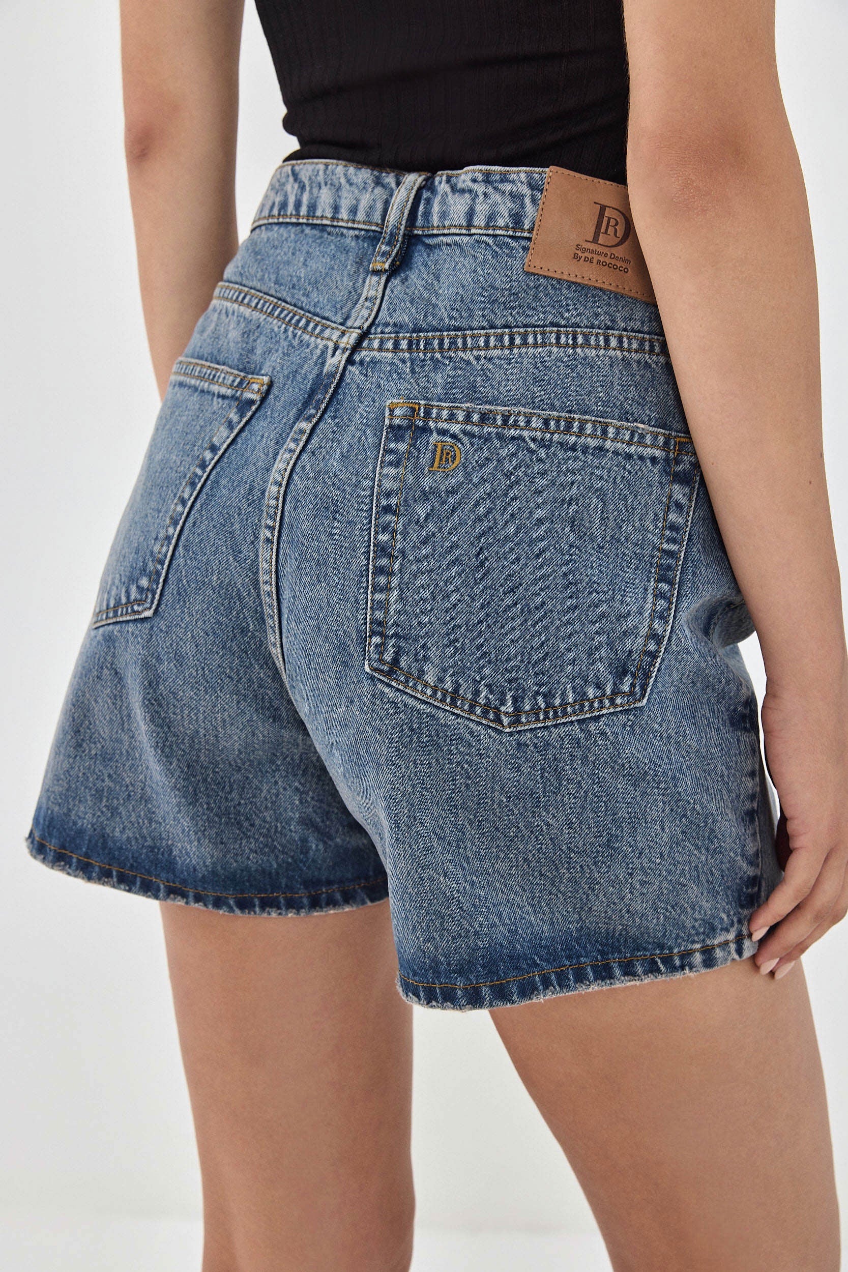 Baggy Denim Shorts - Image 7