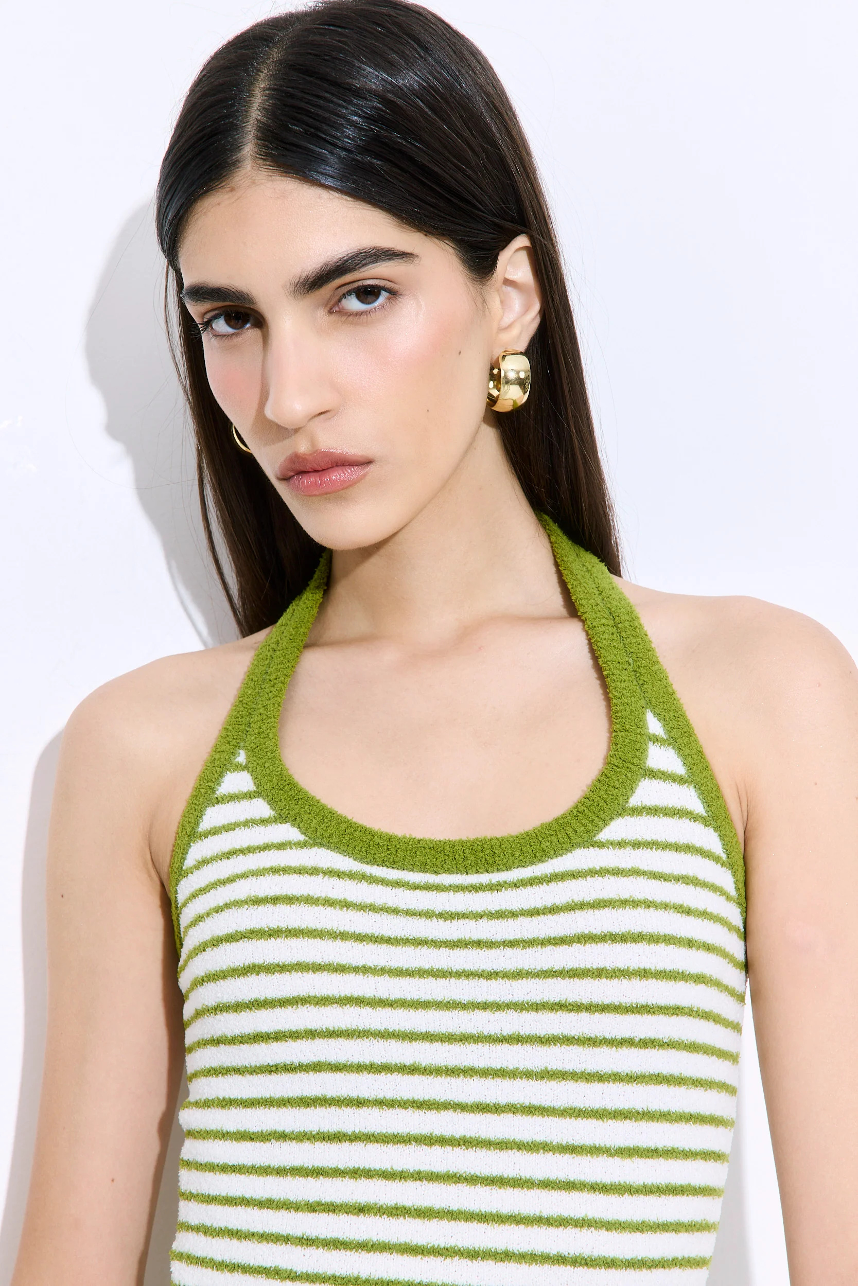 Boucle Collar Mini Dress - Image 6