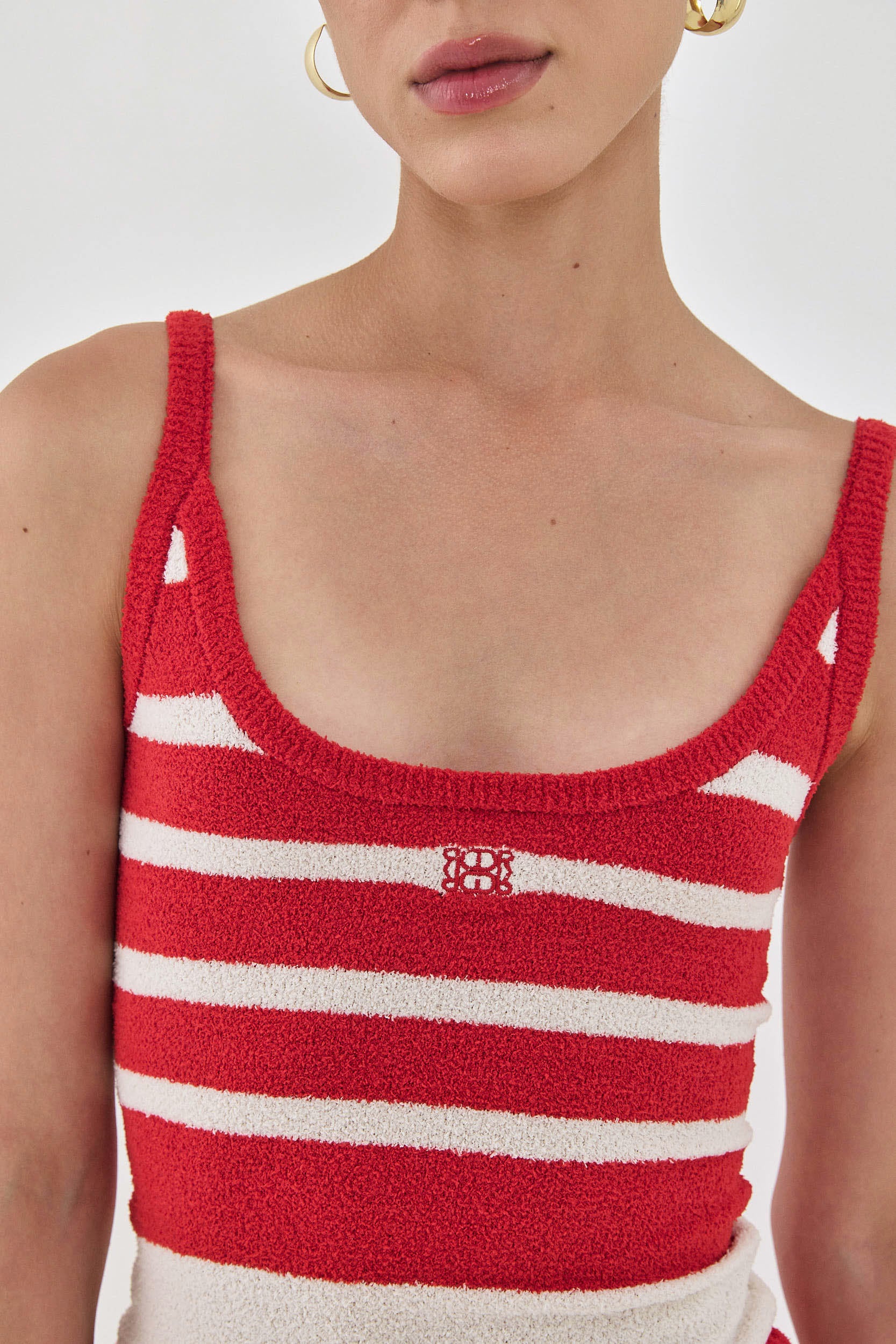 Boucle Cami Tank Top - Image 7