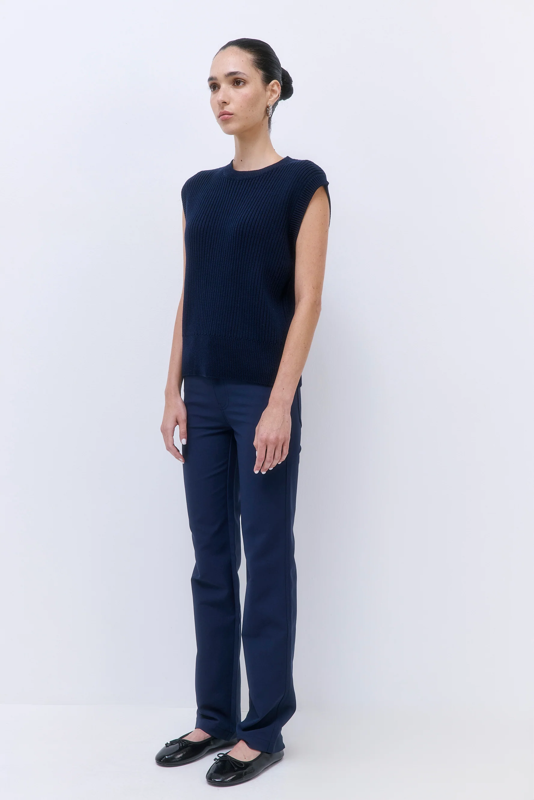 Boxy Crewneck Vest - Image 4
