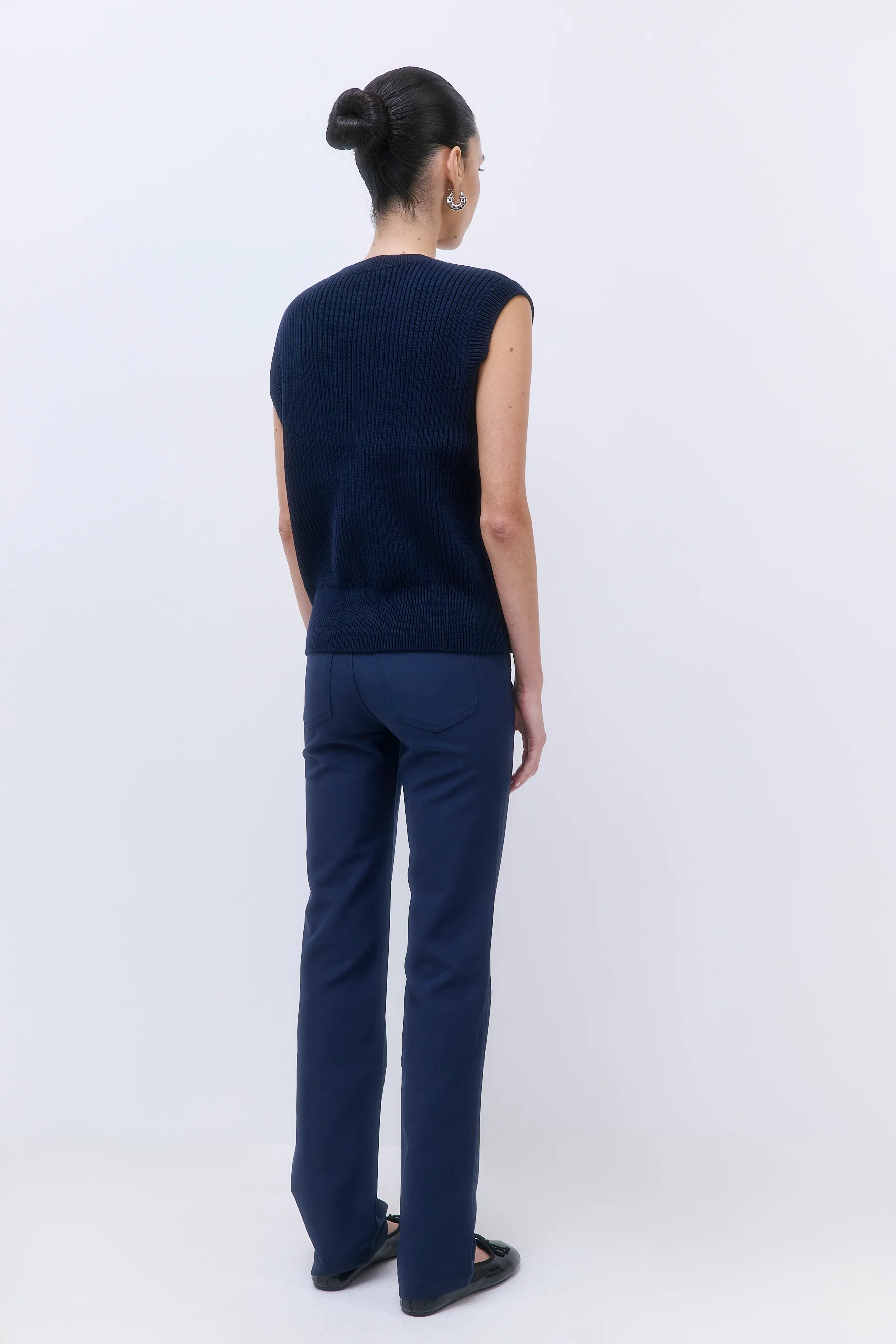 Boxy Crewneck Vest - Image 5