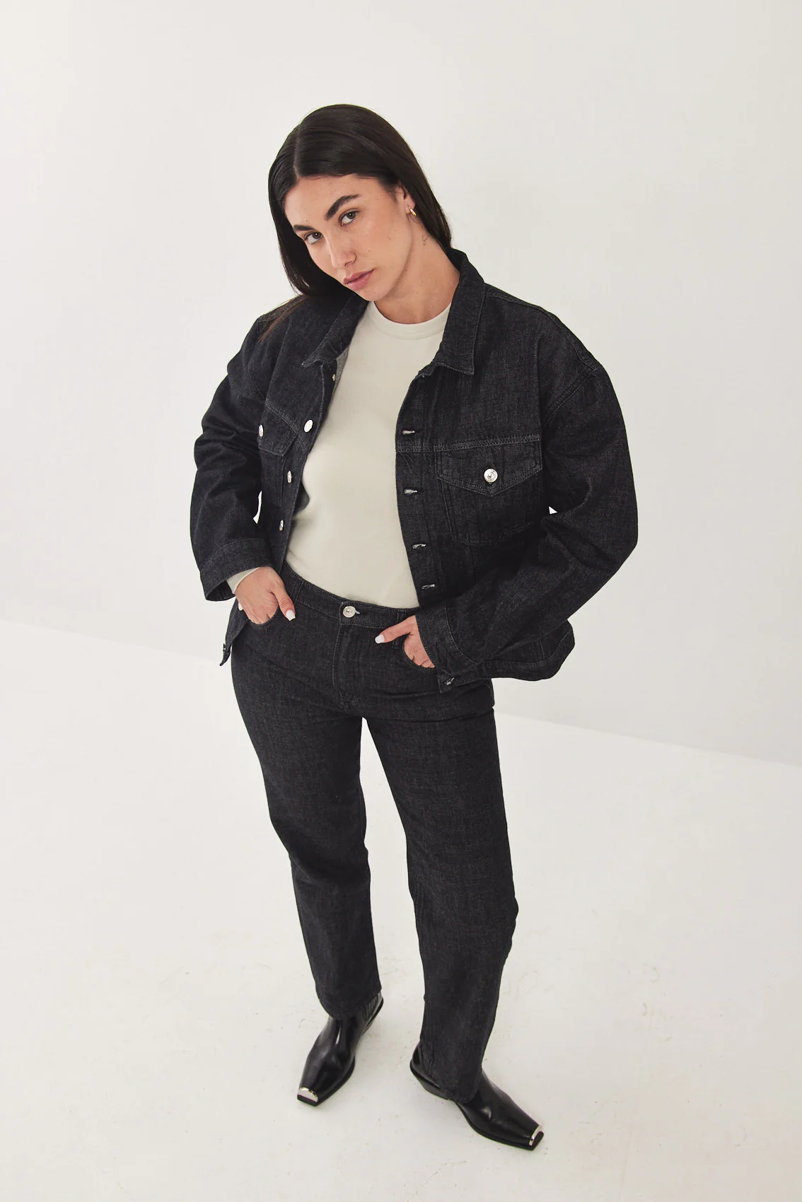 Oversized Denim Jacket - Image 10