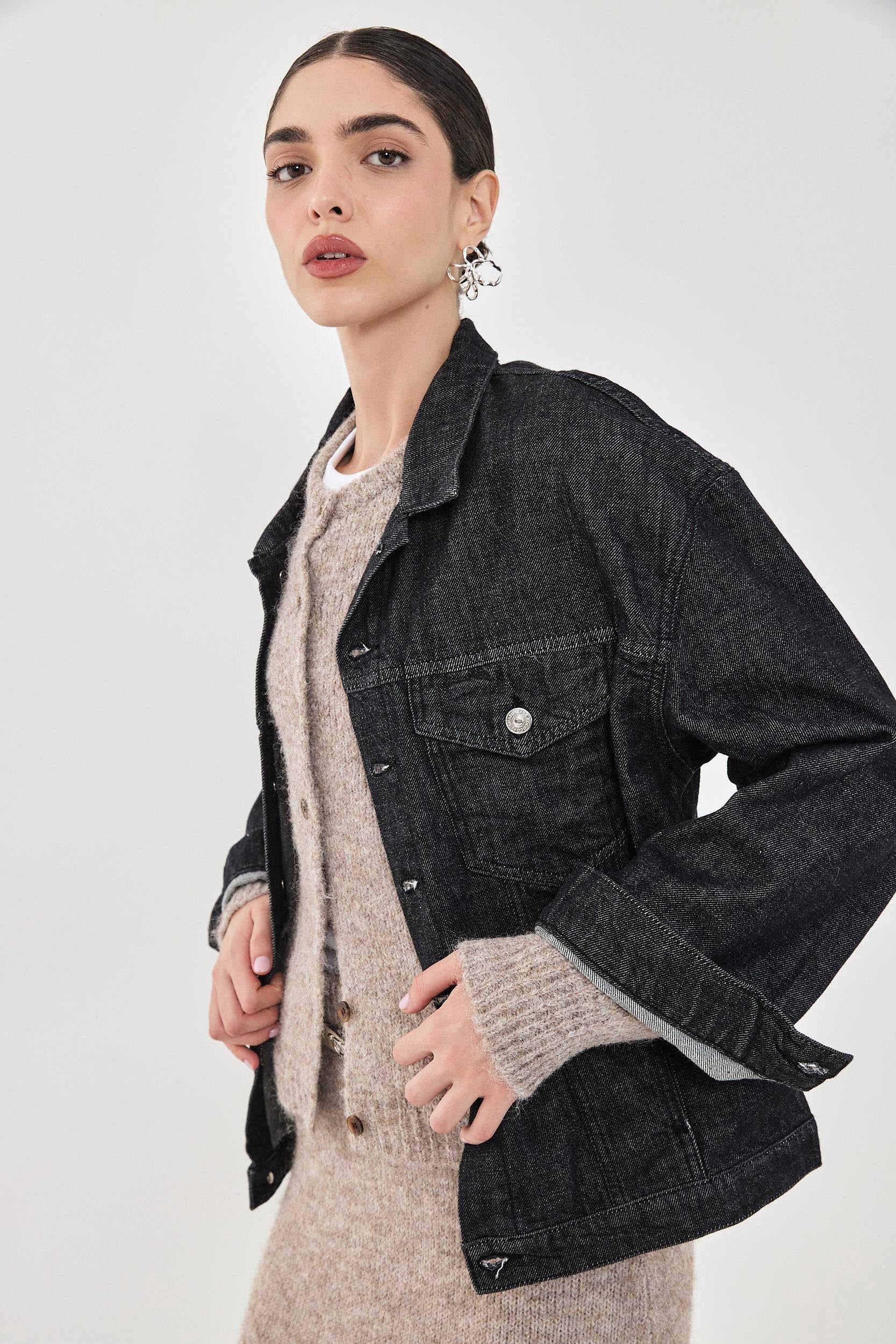 Oversized Denim Jacket - Image 6