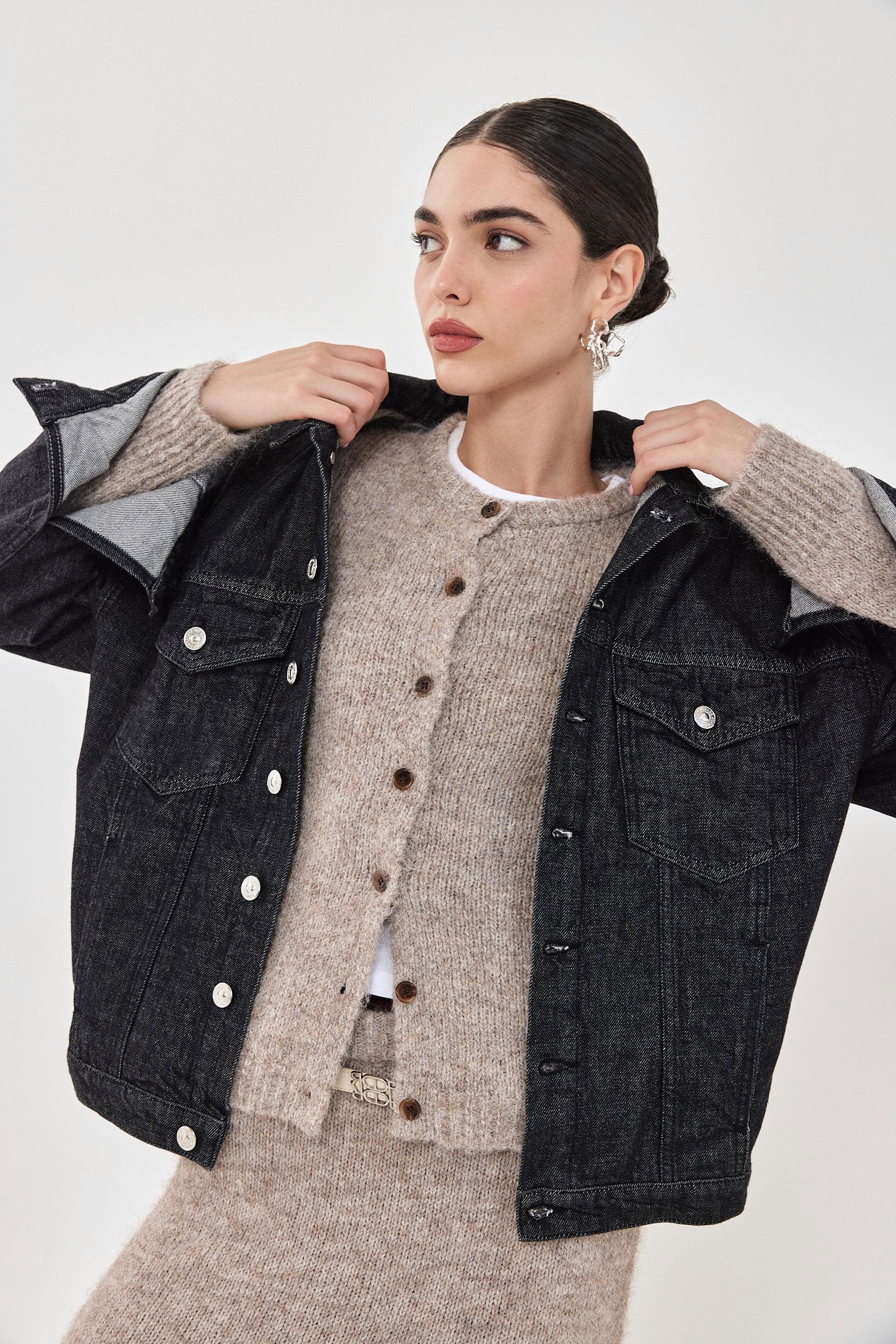 Oversized Denim Jacket - Image 7