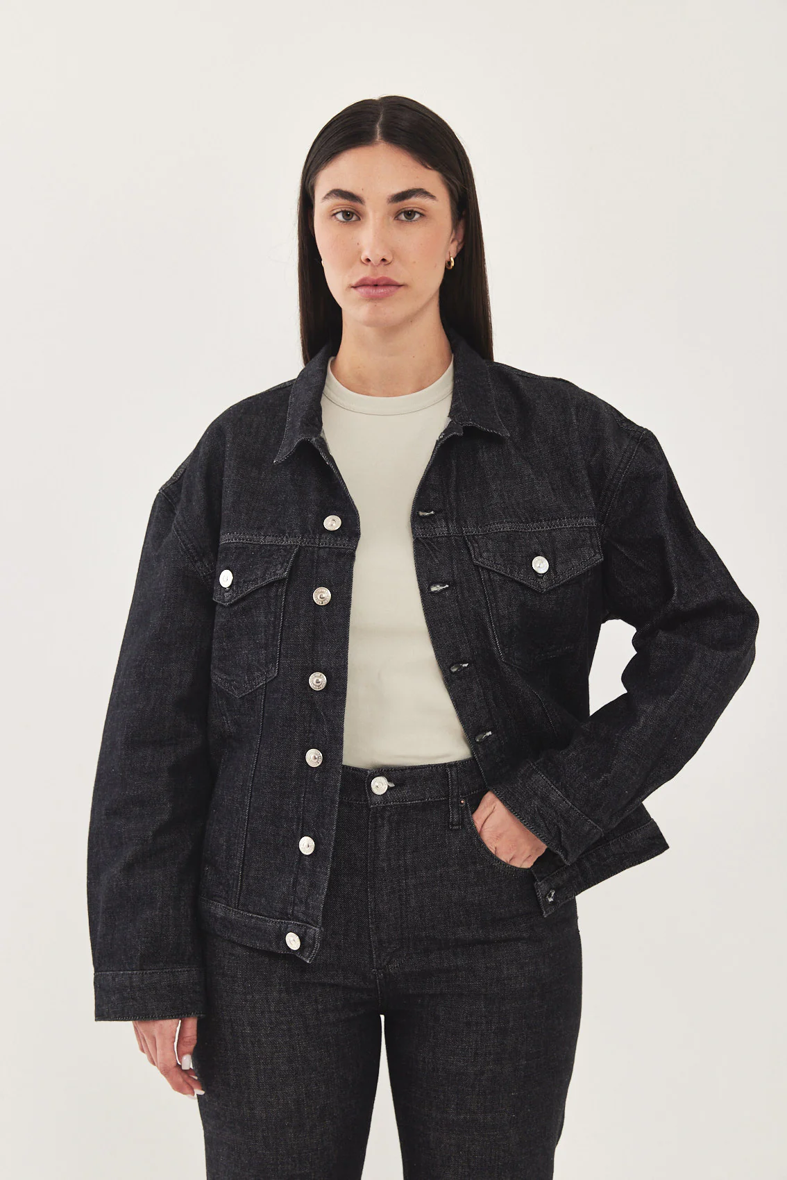 Oversized Denim Jacket - Image 8