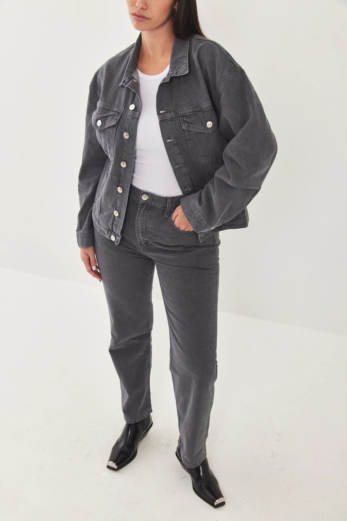 Oversized Denim Jacket - Image 11