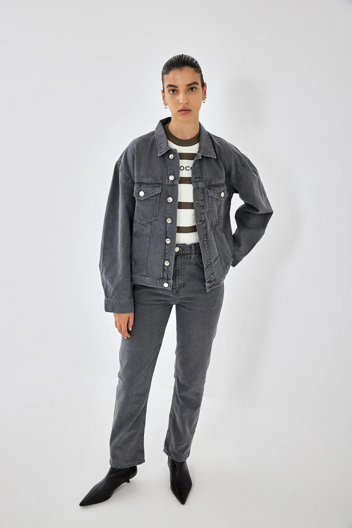 Oversized Denim Jacket - Image 3