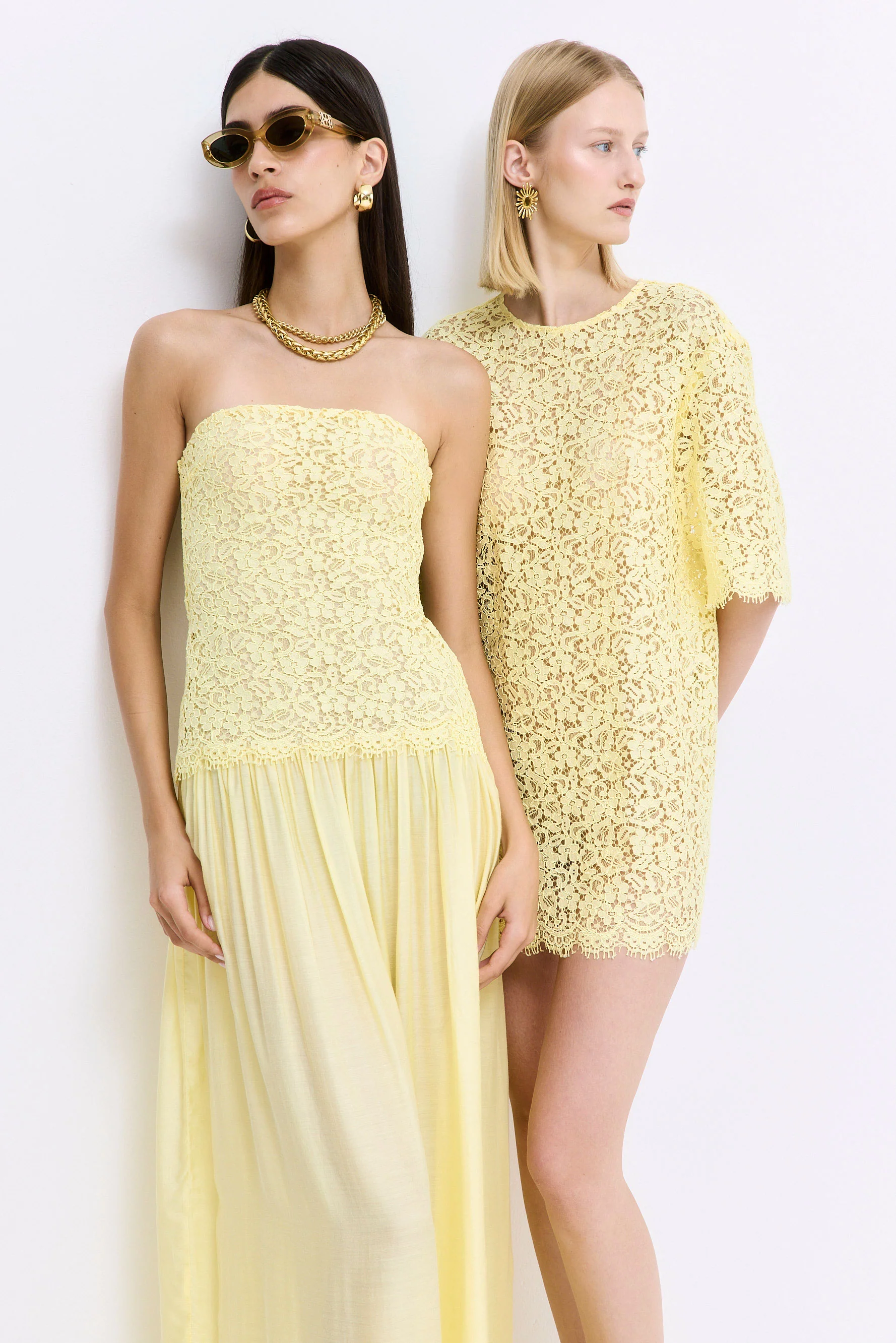 Boxy Lace Mini Dress - Image 7