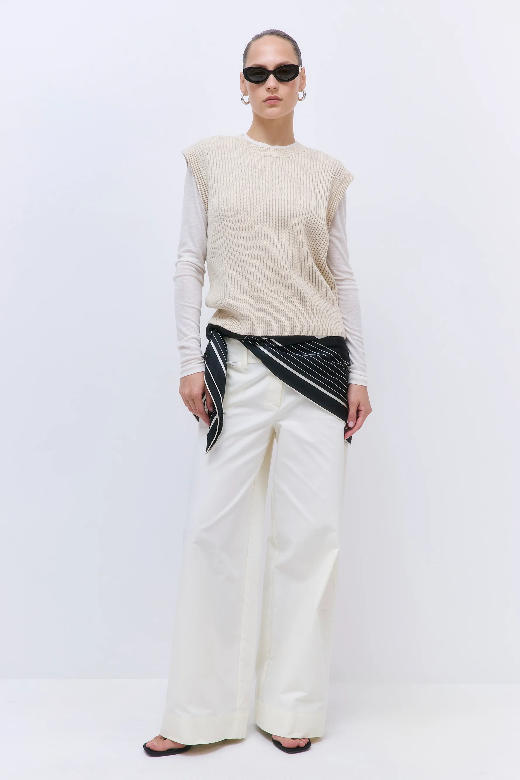 Boxy Crewneck Vest - Image 2