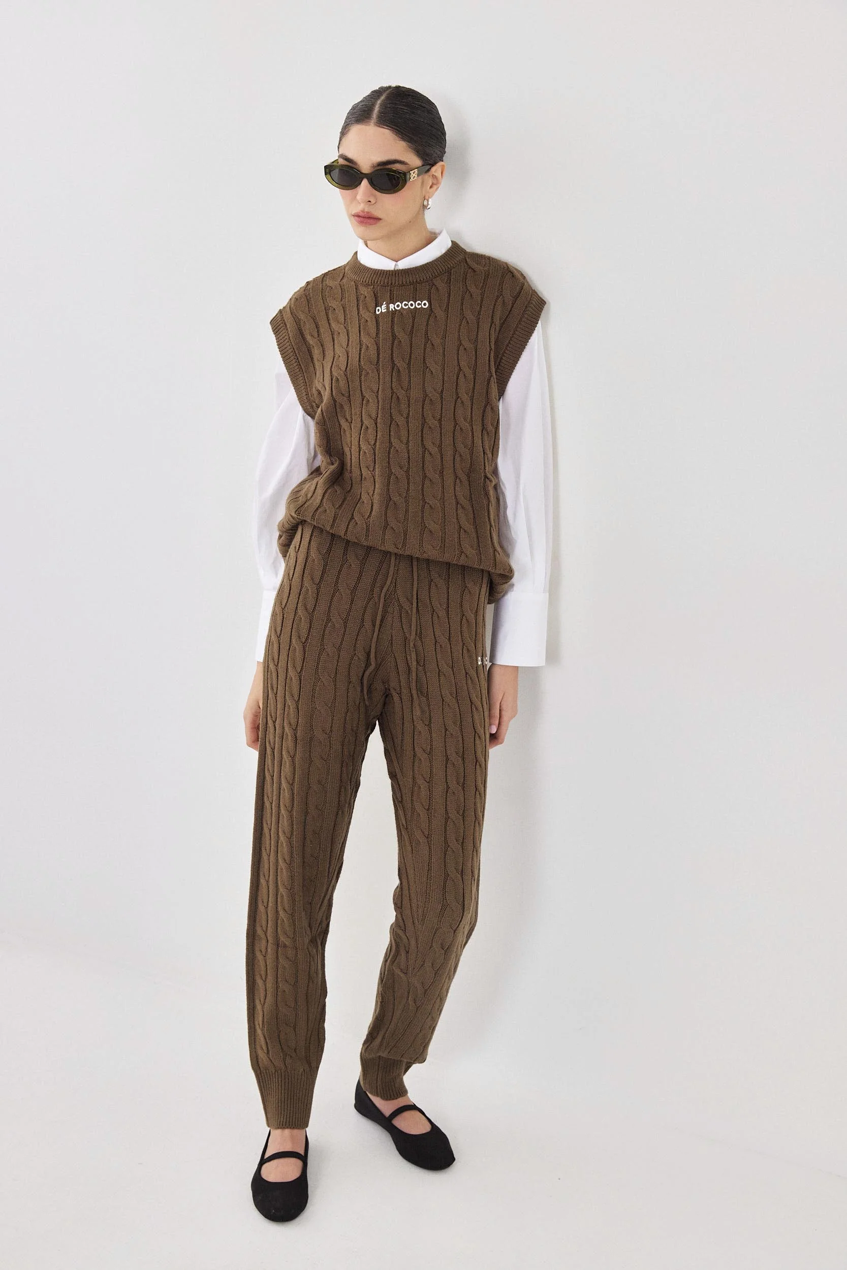 Cable-Knit Jogger - Image 3