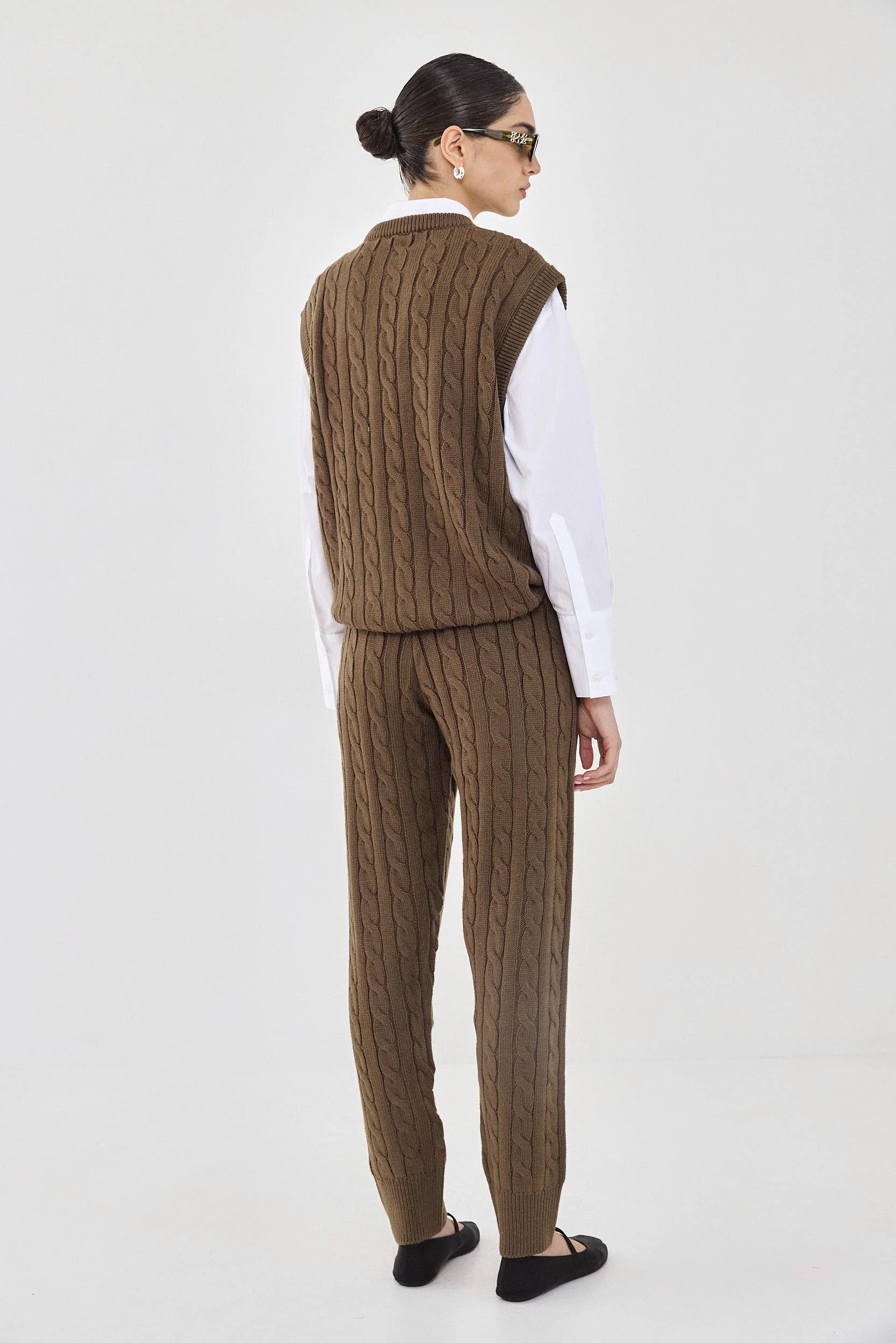 Cable-Knit Jogger - Image 5