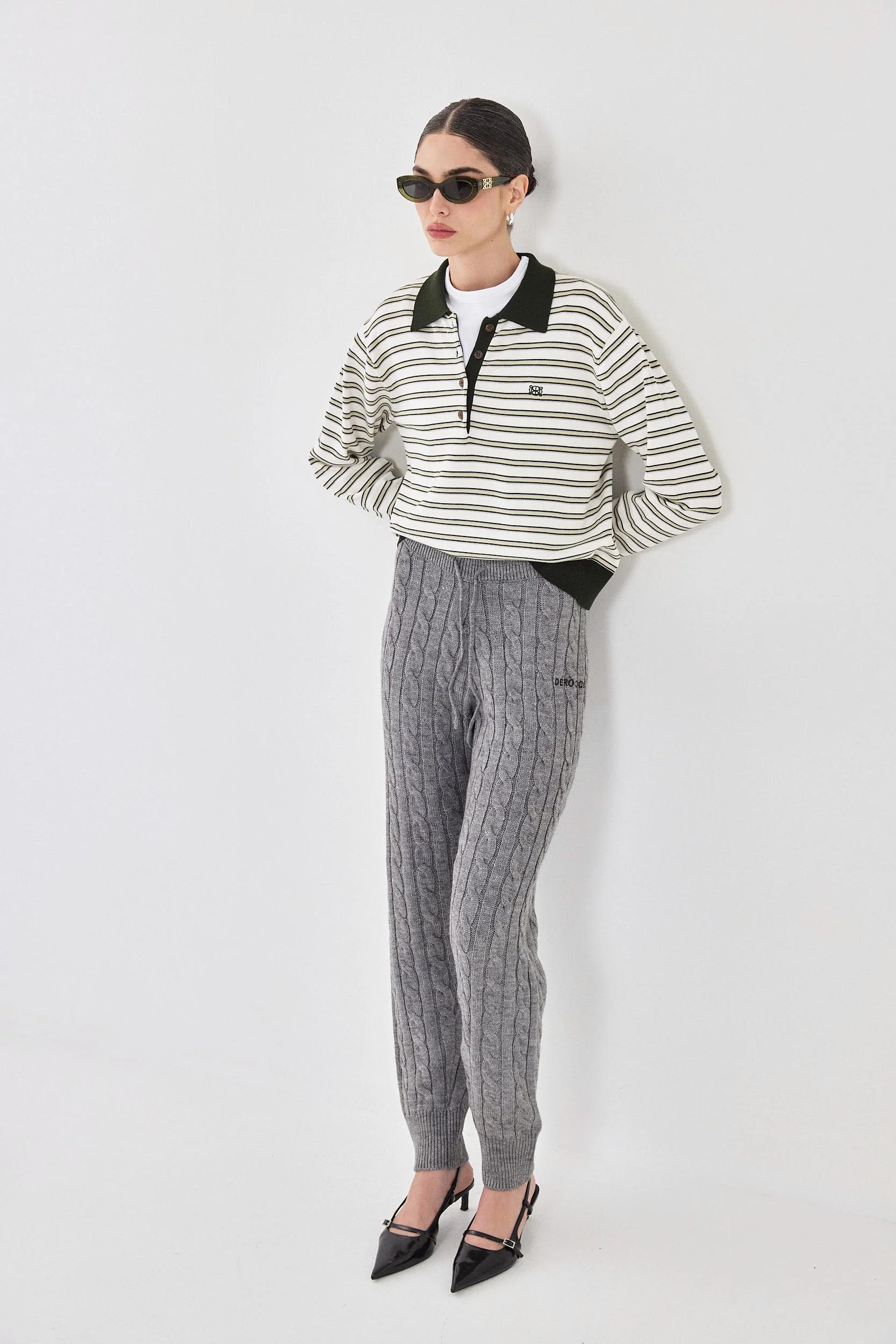 Cable-Knit Jogger - Image 3