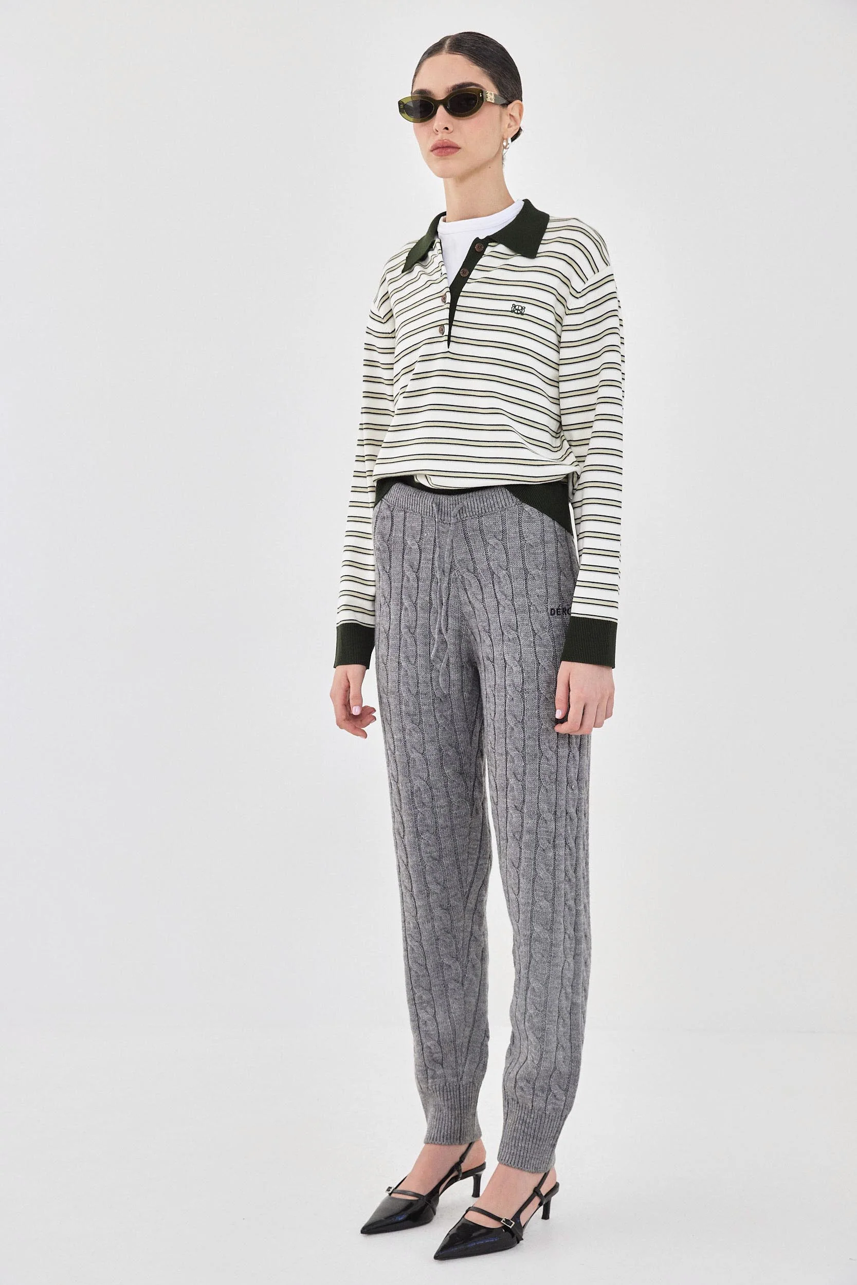 Cable-Knit Jogger - Image 4