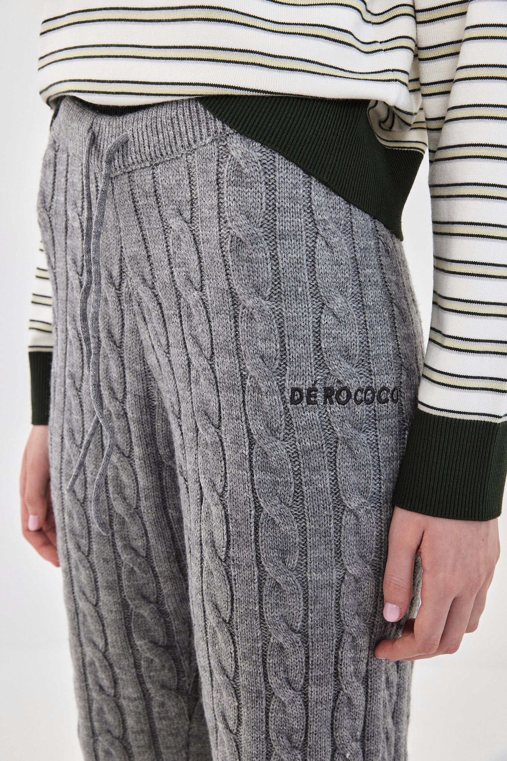 Cable-Knit Jogger - Image 6