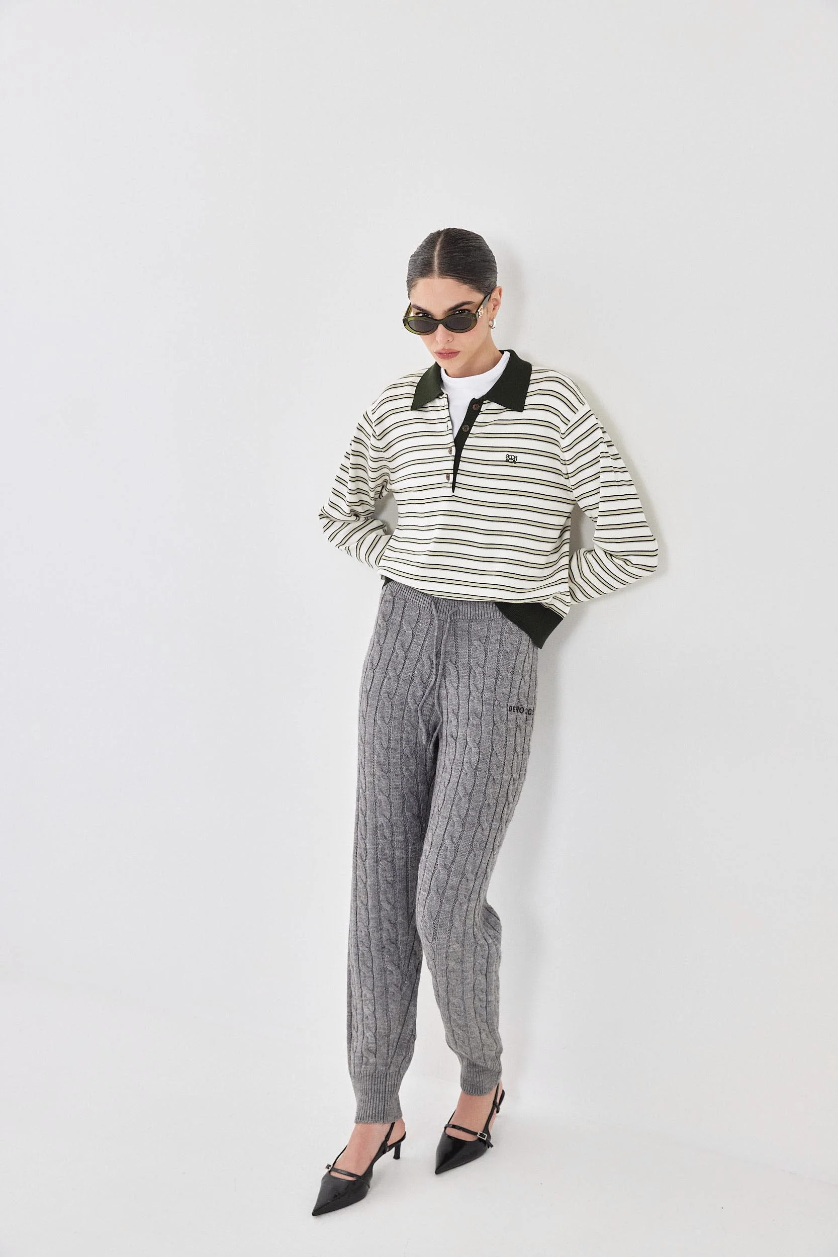 Cable-Knit Jogger - Image 7