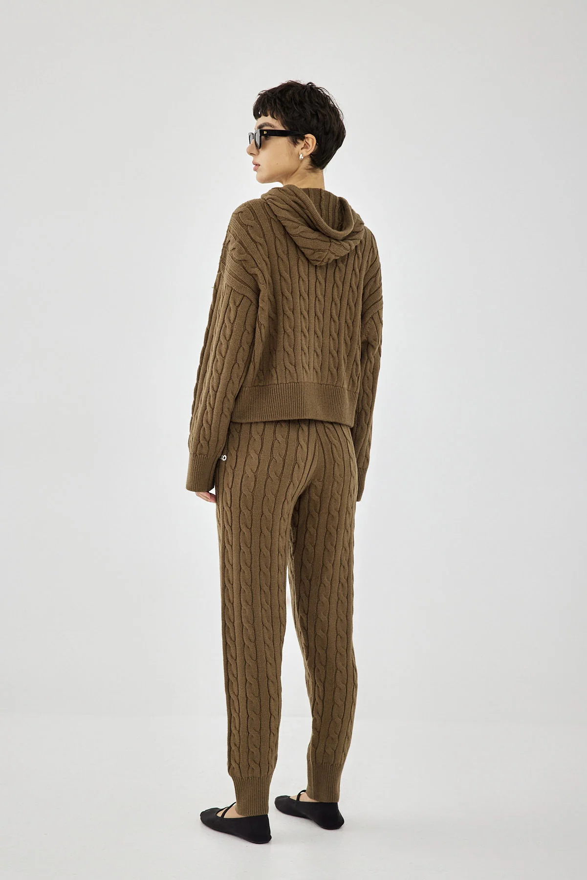 Cable-Knit Zipped Sweater - Image 5