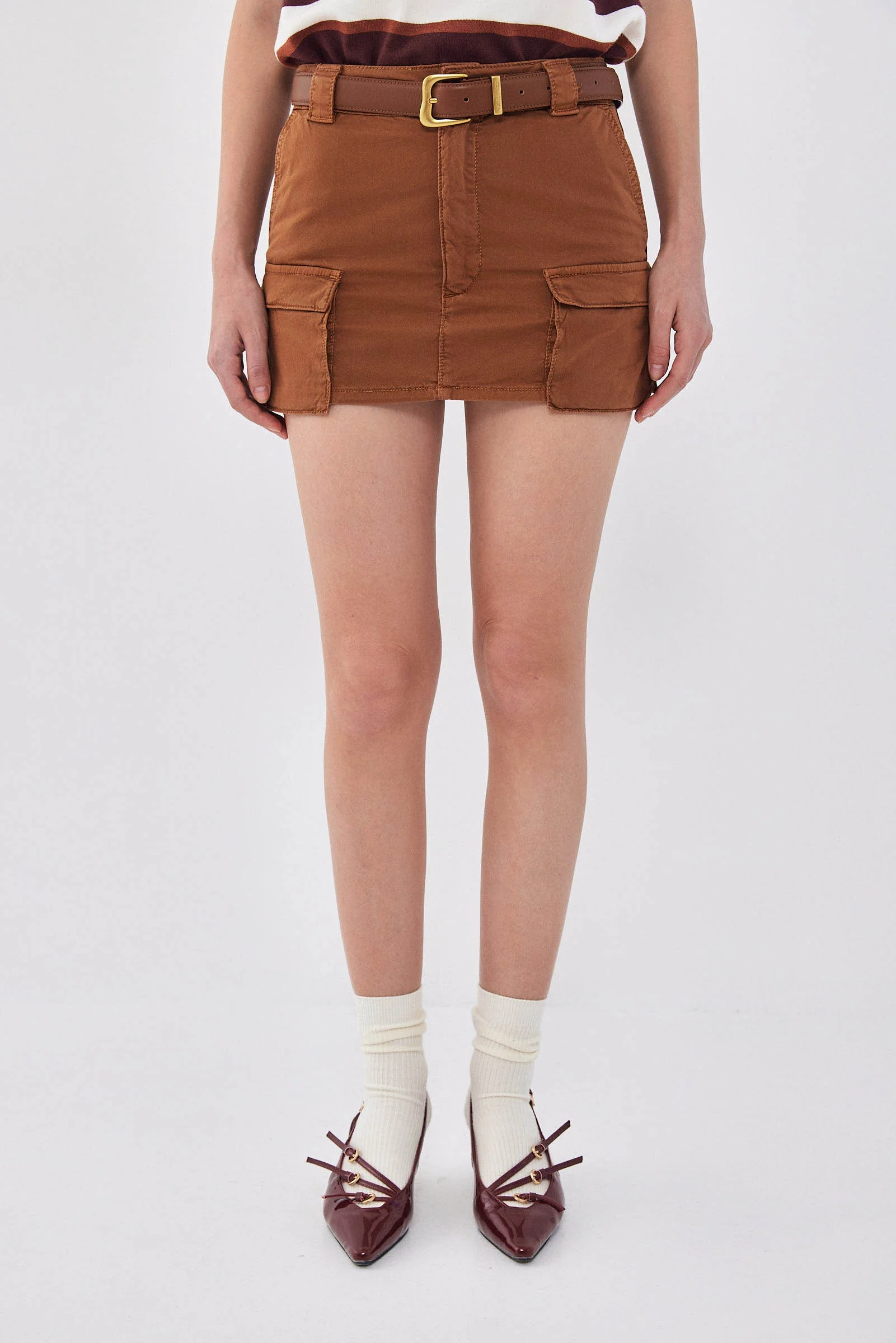 Micro Mini Cargo Skirt - Image 2