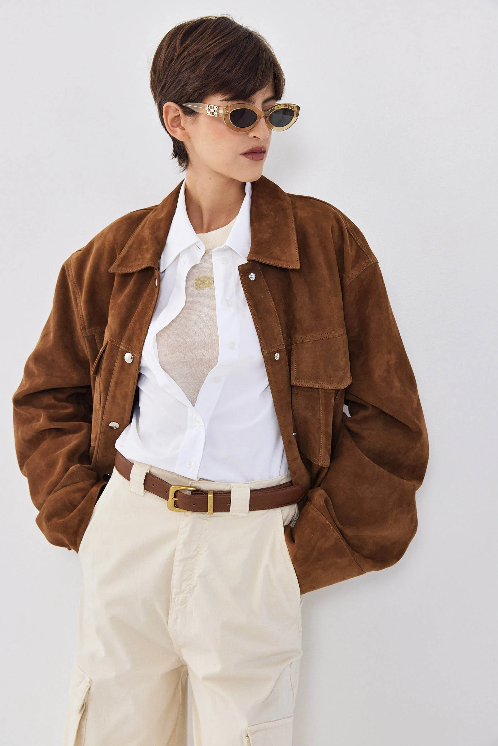 High Waisted Cargo Pants - Image 10