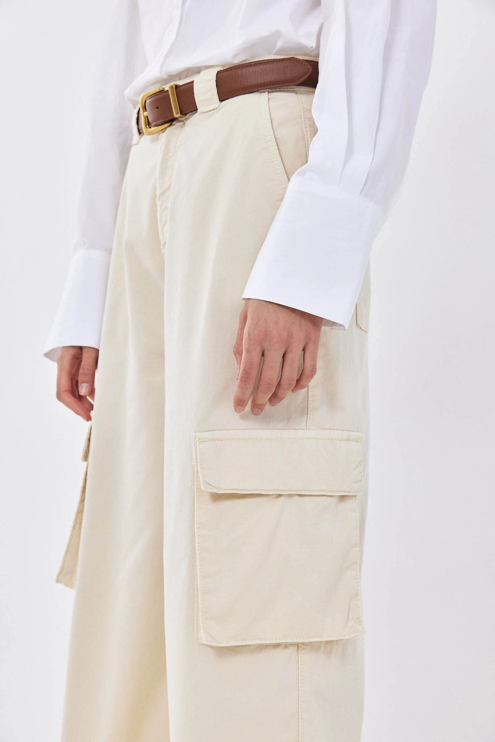 High Waisted Cargo Pants - Image 6