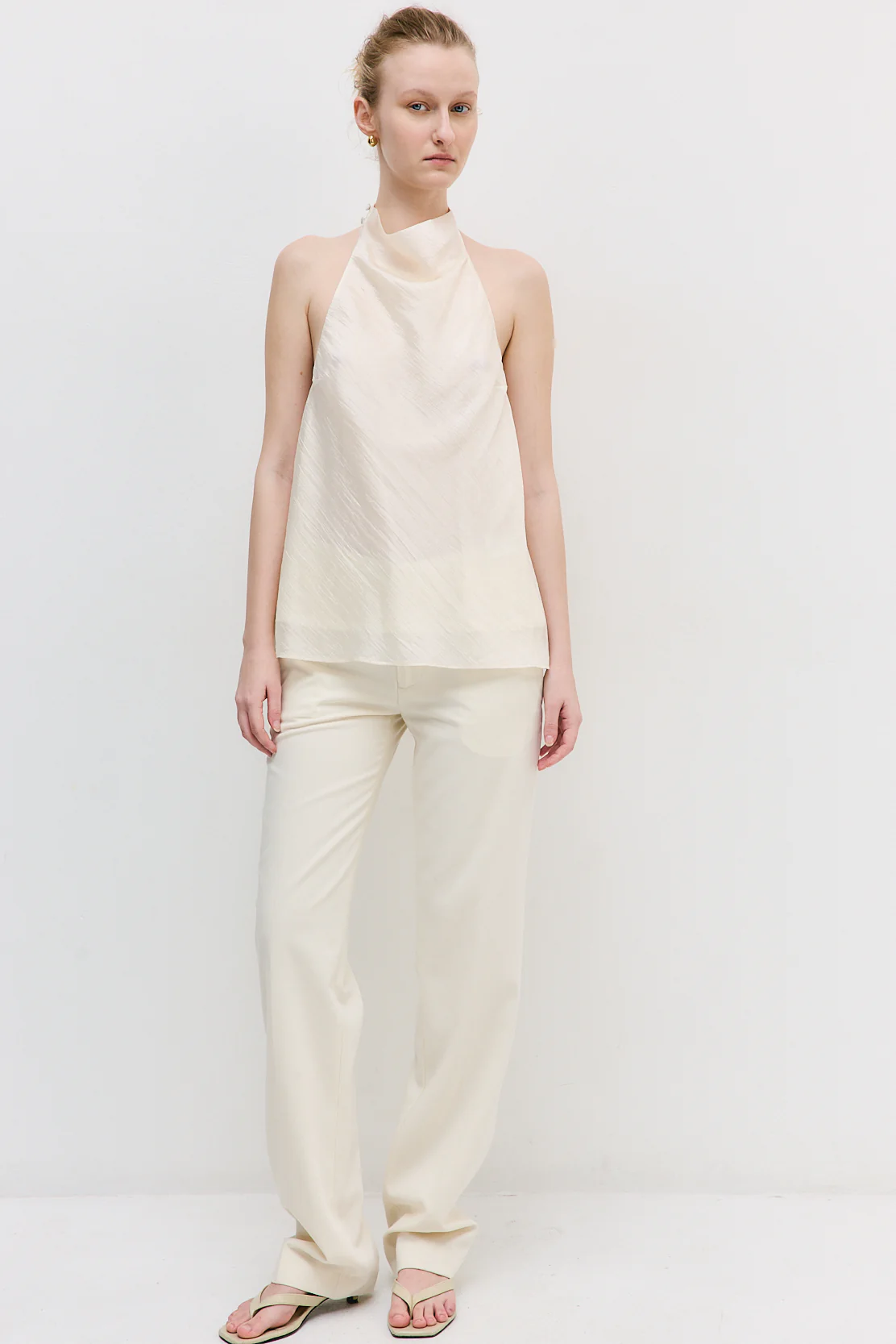 Chiffon Drape Top
