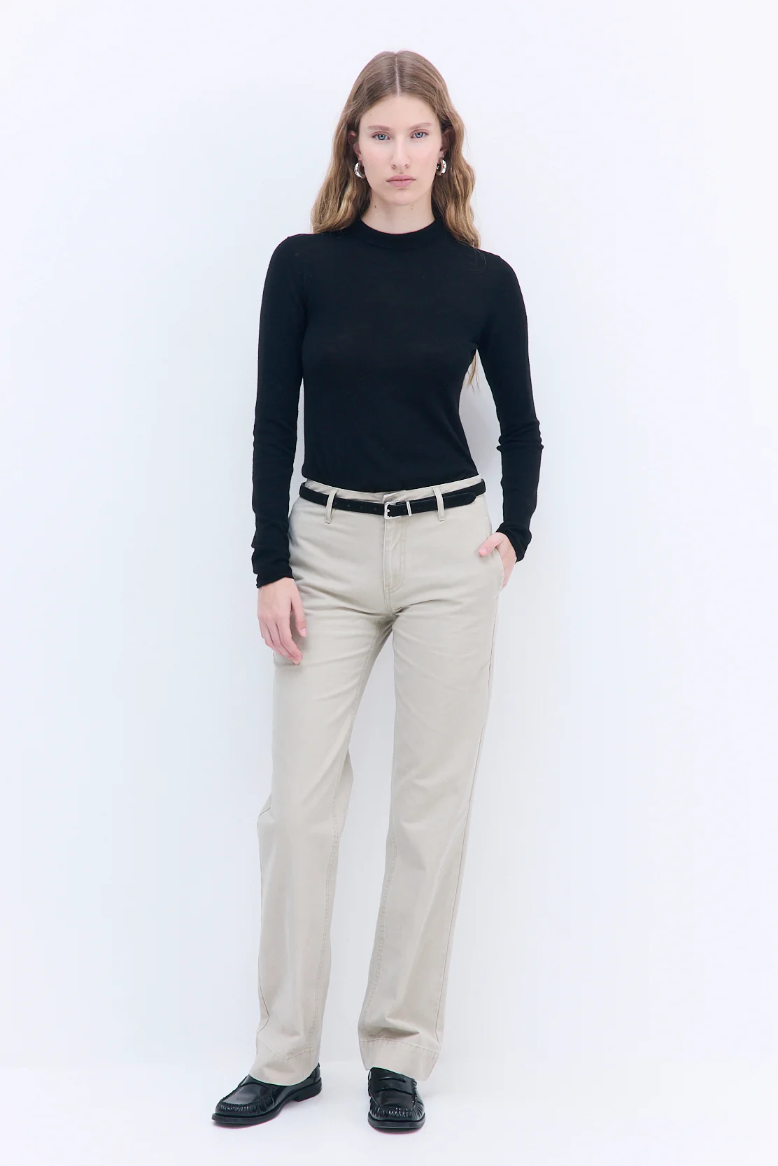 Merino Wool Crewneck Top - Image 2