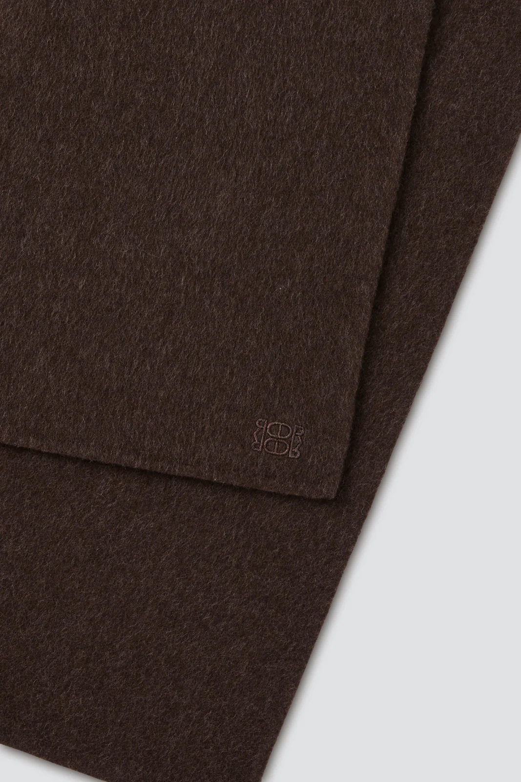 Classic Double Wool Scarf - Image 4