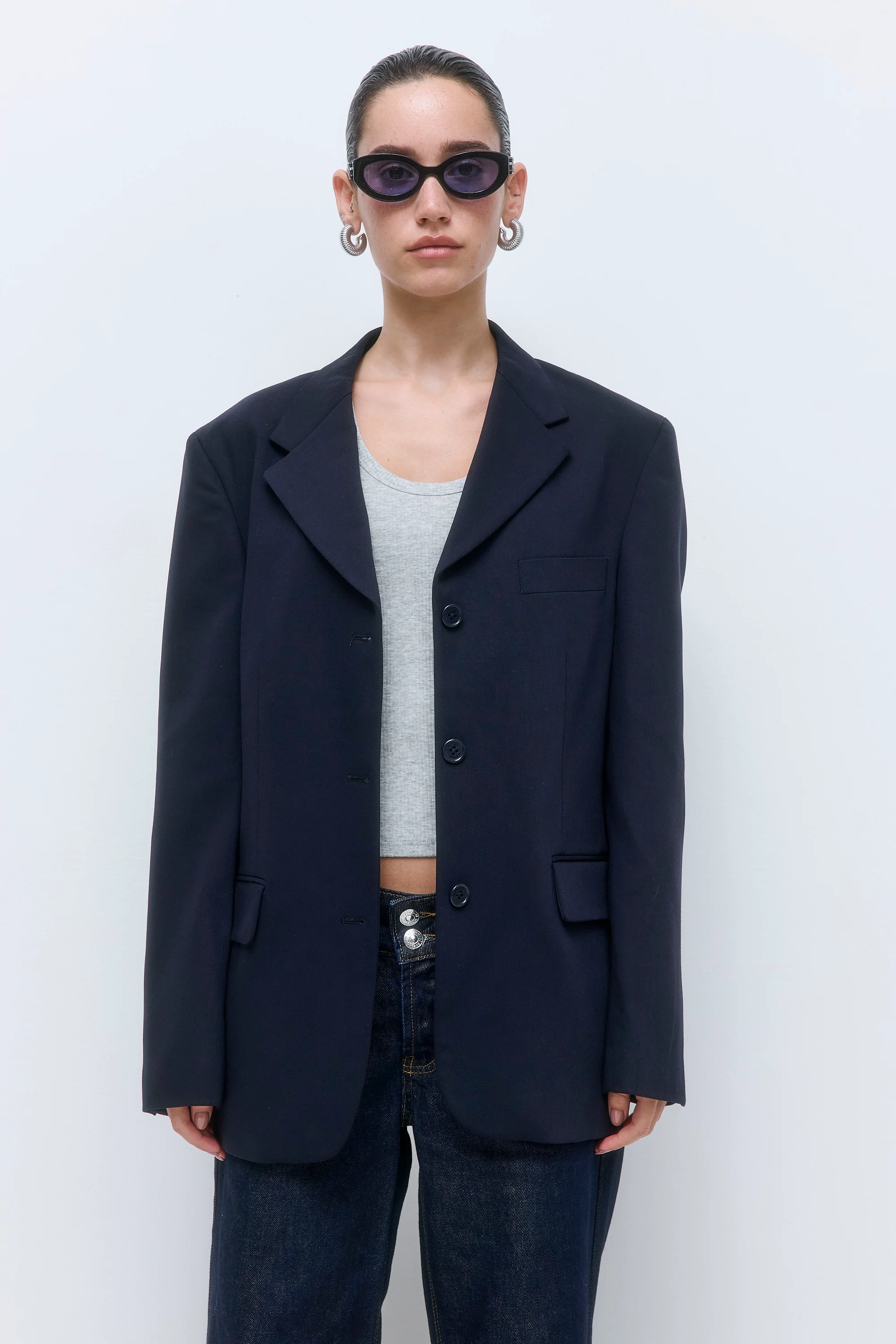 Classic Oversized Daddy Blazer