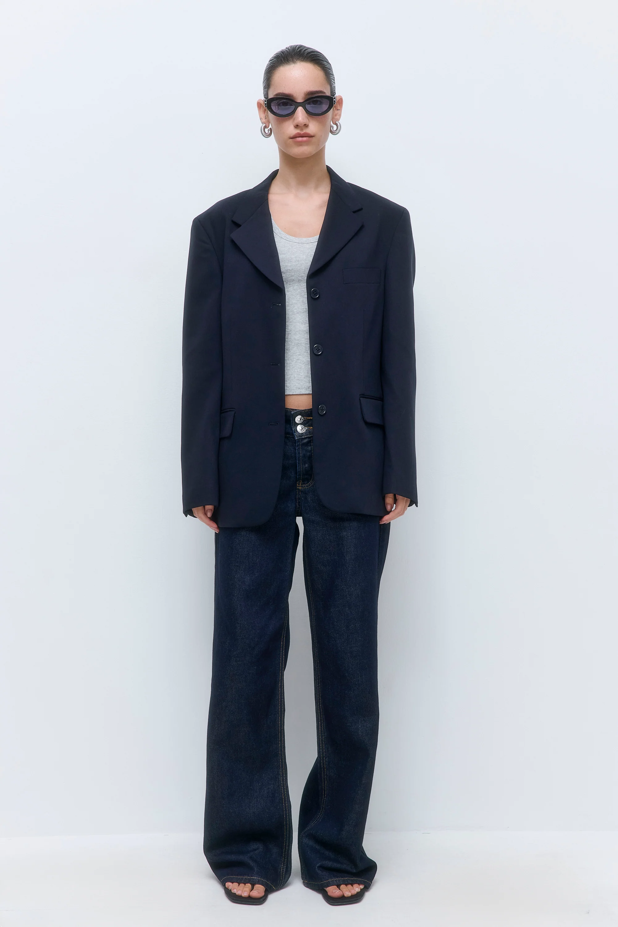 Classic Oversized Daddy Blazer - Image 2