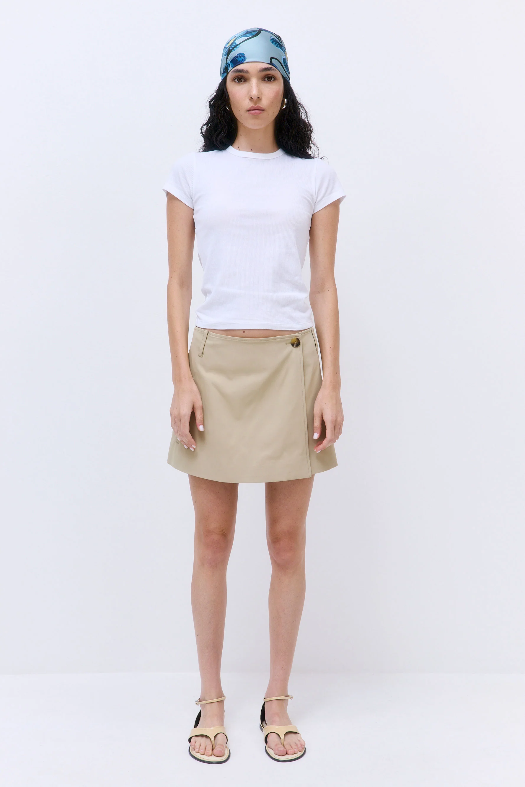Classic Ribbed Fitted T Shirt - Image 2