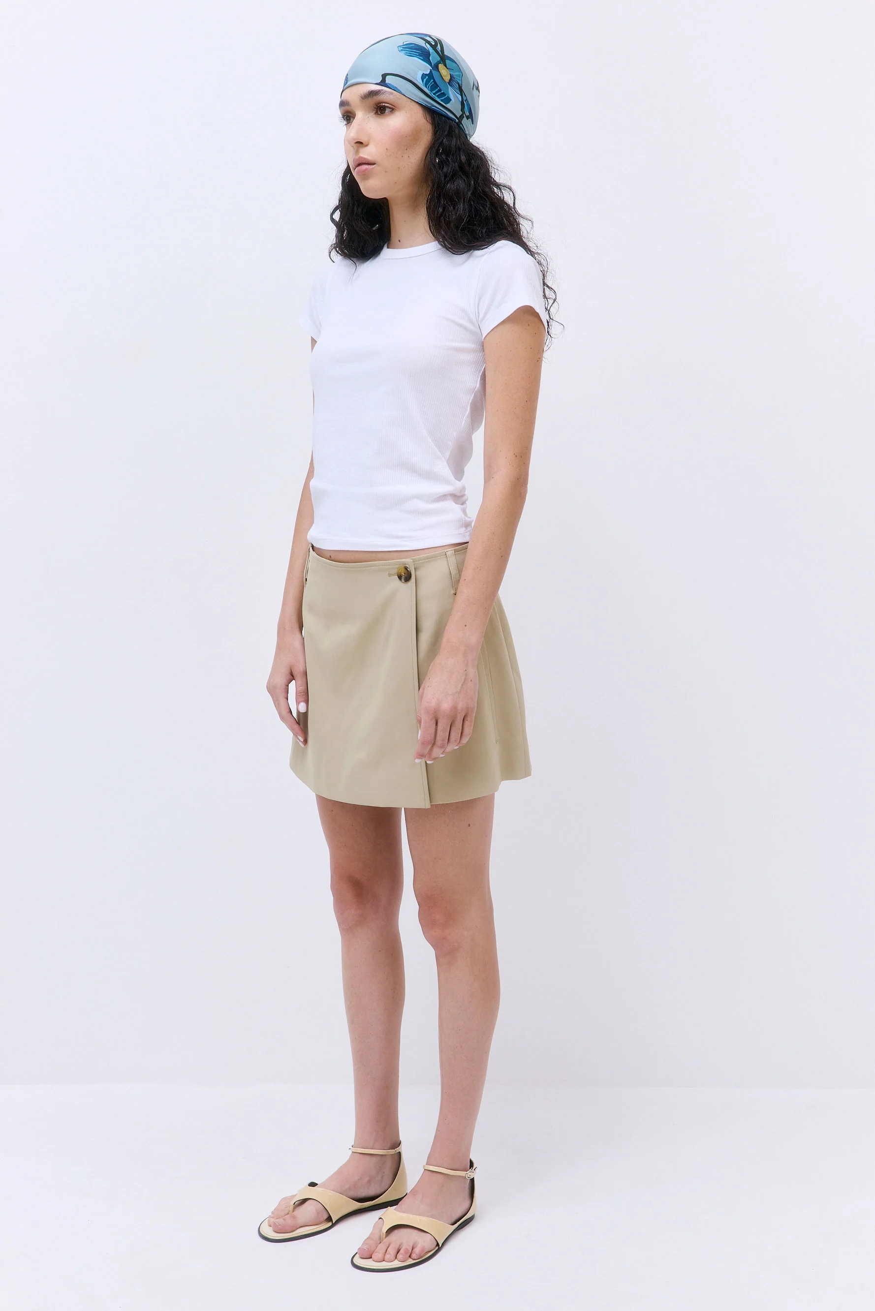 Classic Ribbed Fitted T Shirt - Image 4