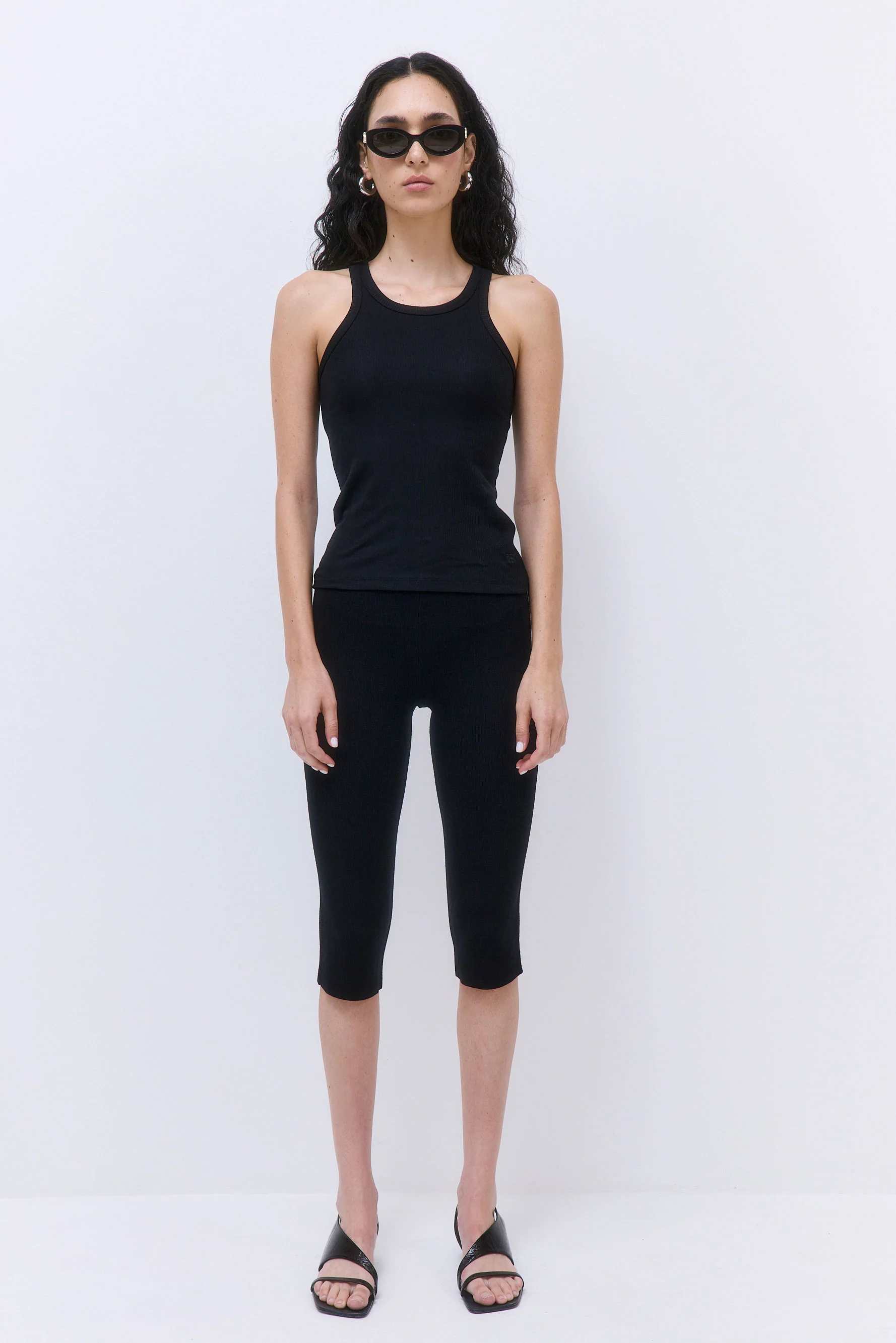 Classic Ribbed High Scoop Tank - Image 2