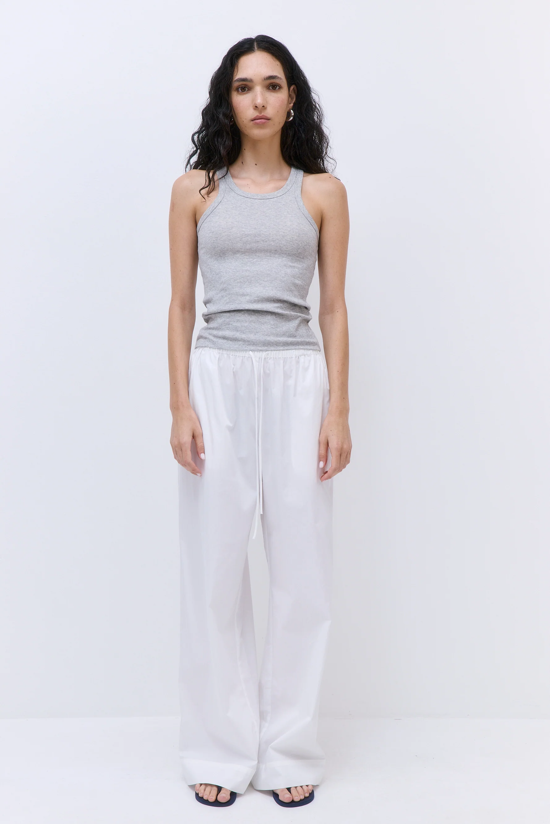 Classic Ribbed High Scoop Tank - Image 2