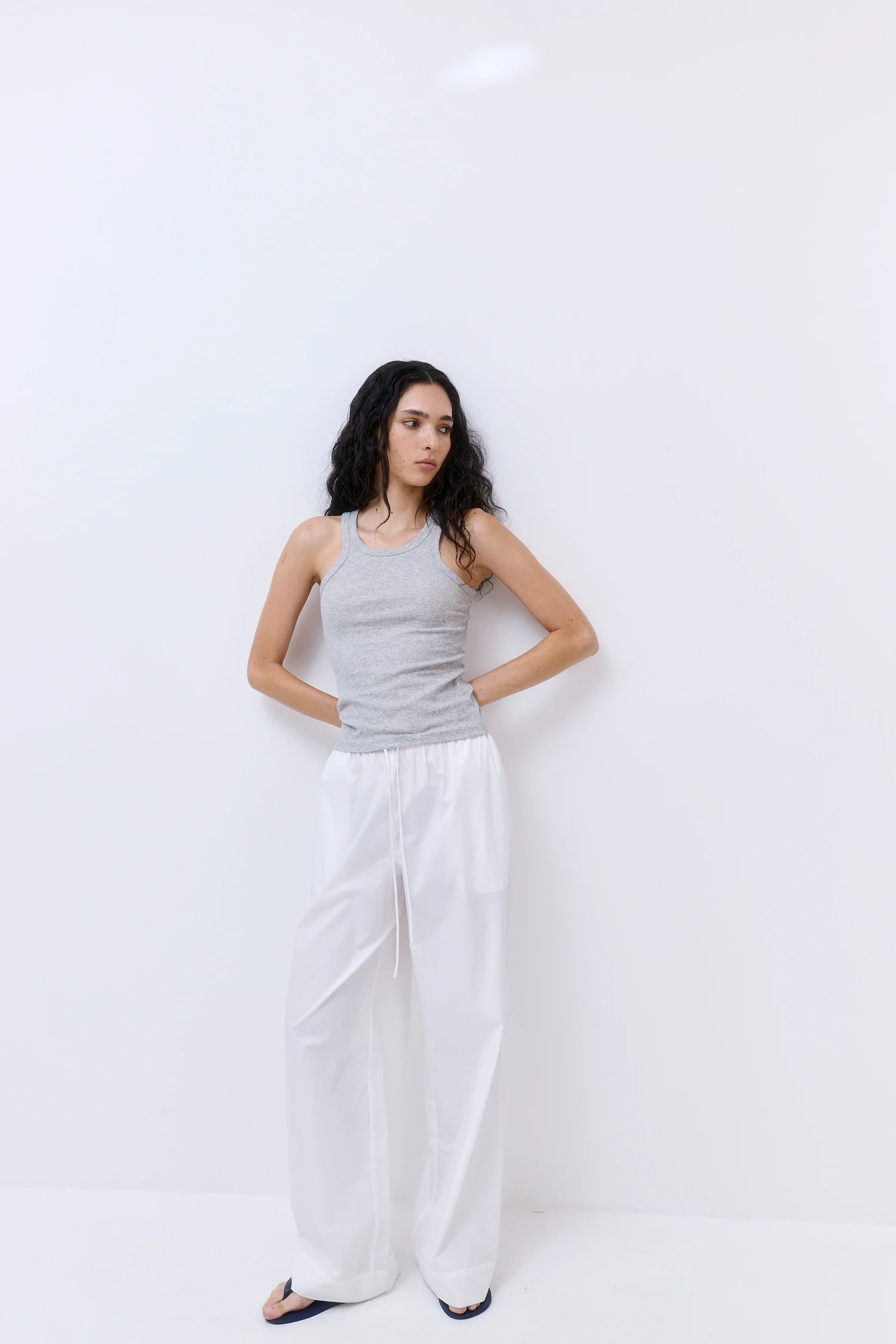 Classic Ribbed High Scoop Tank - Image 3