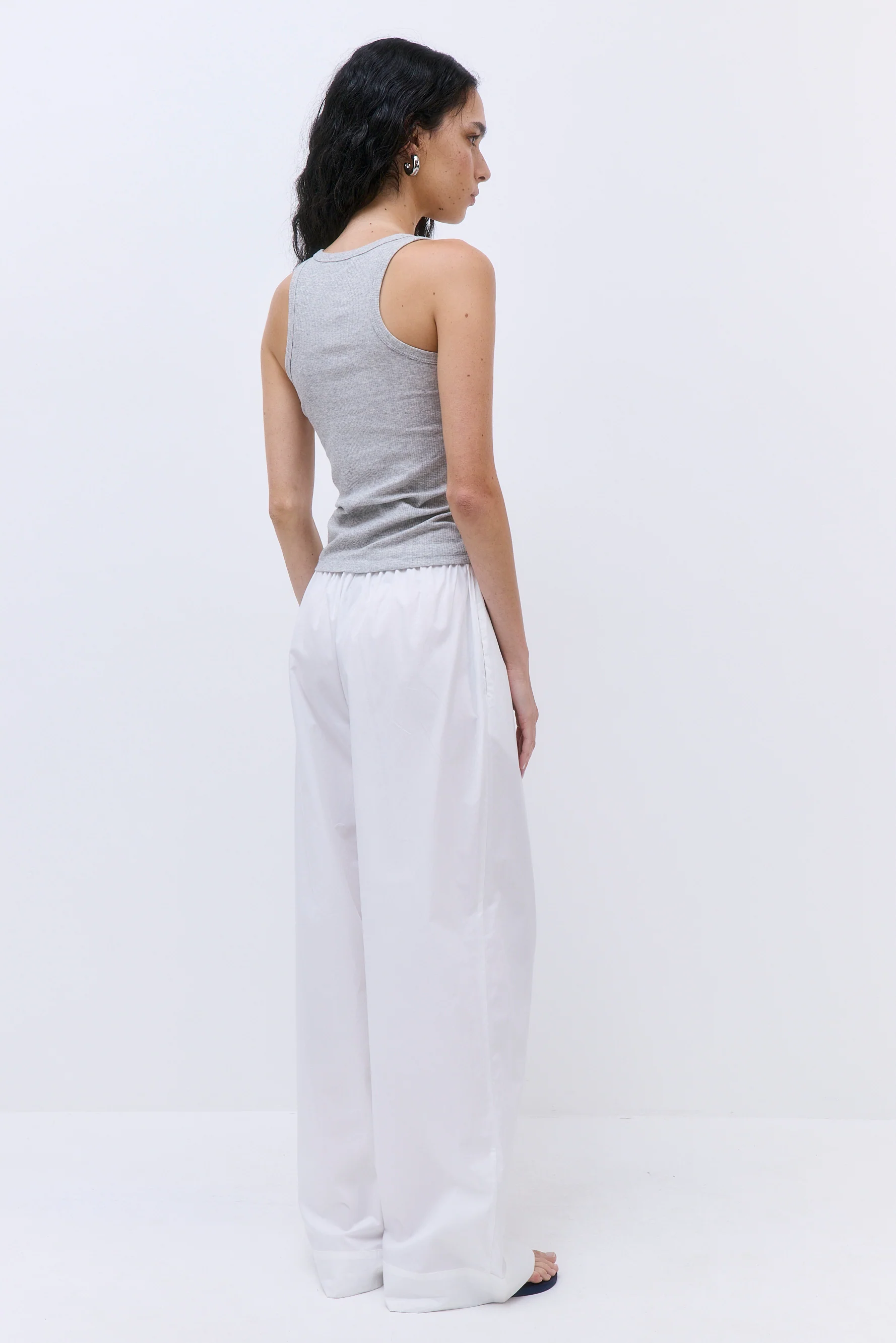 Classic Ribbed High Scoop Tank - Image 5