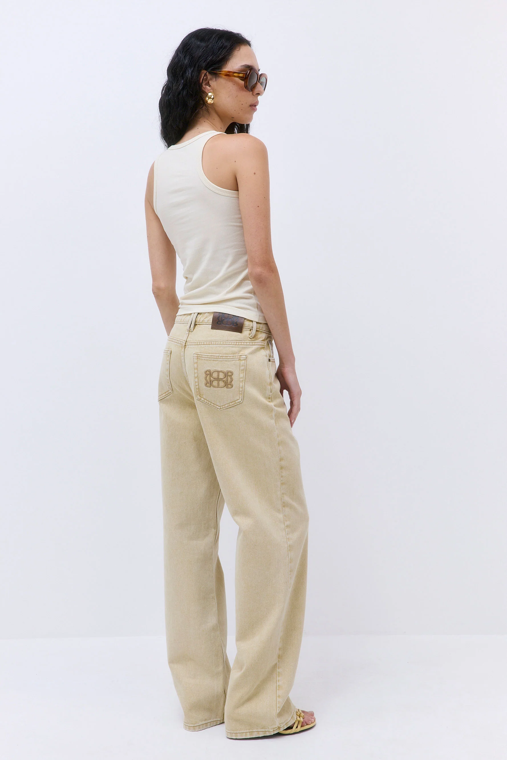 Classic Ribbed High Scoop Tank - Image 5