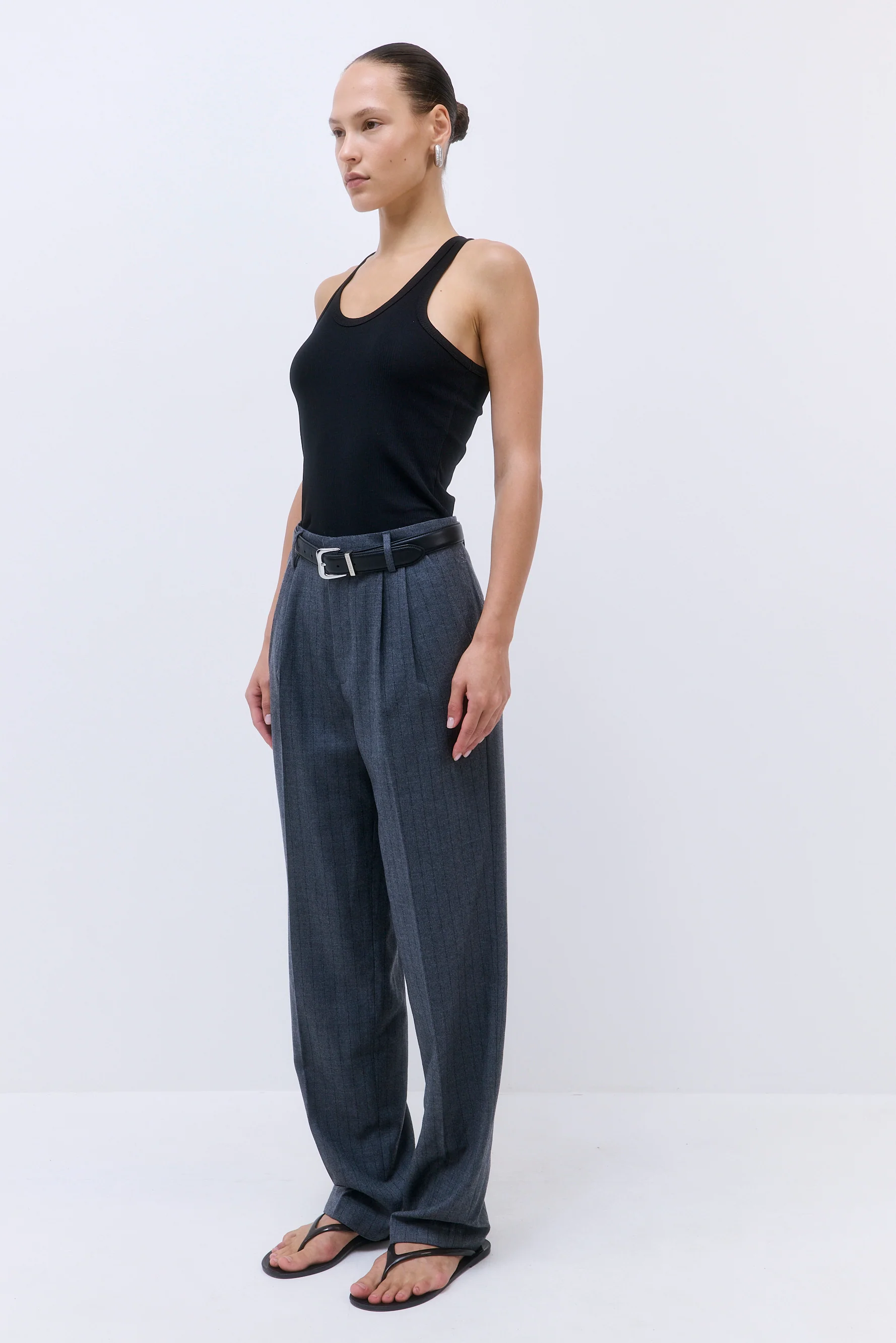 Classic Ribbed Low Scoop Tank - Image 5