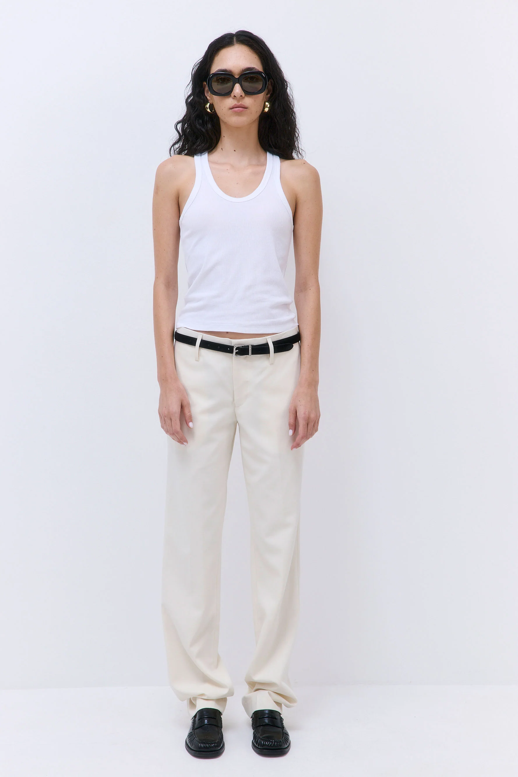 Classic Ribbed Low Scoop Tank - Image 2
