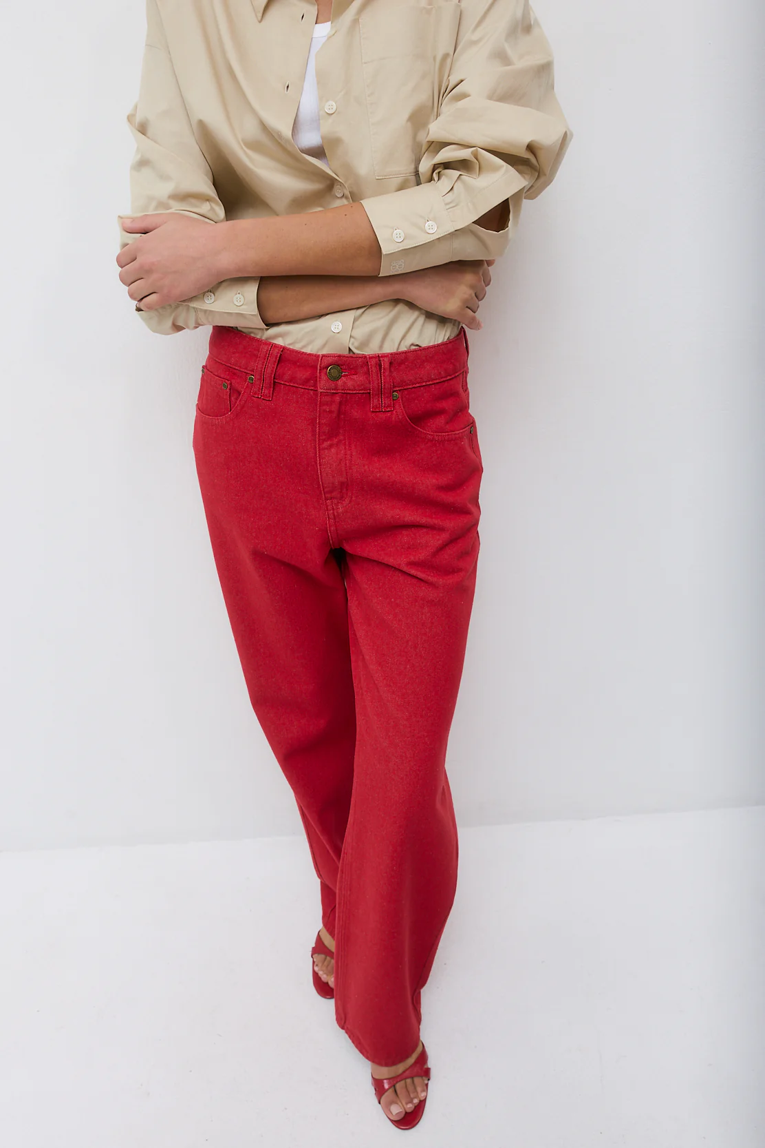 Colorwash Wide Leg Pants - Image 2