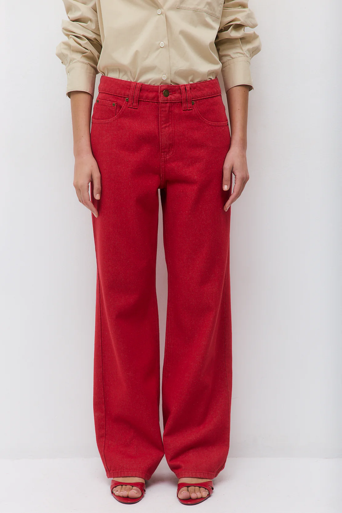 Colorwash Wide Leg Pants - Image 4