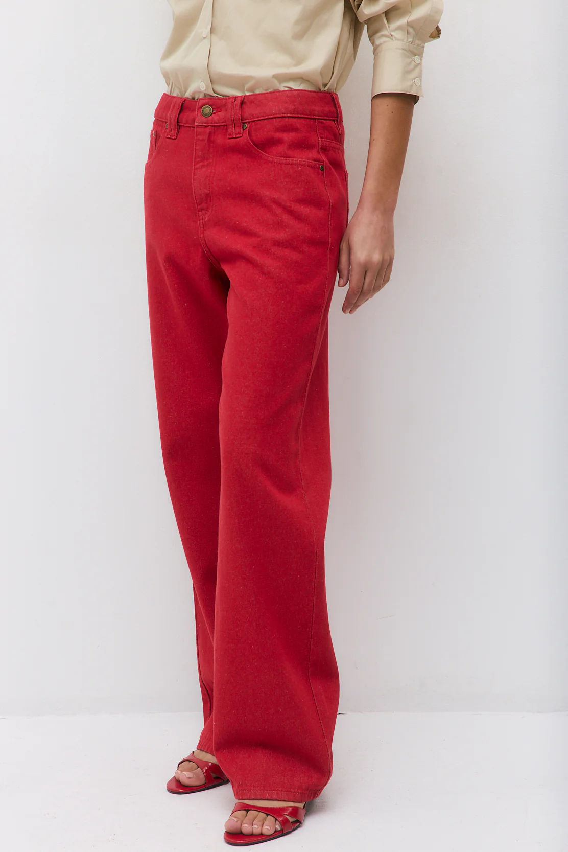 Colorwash Wide Leg Pants - Image 5
