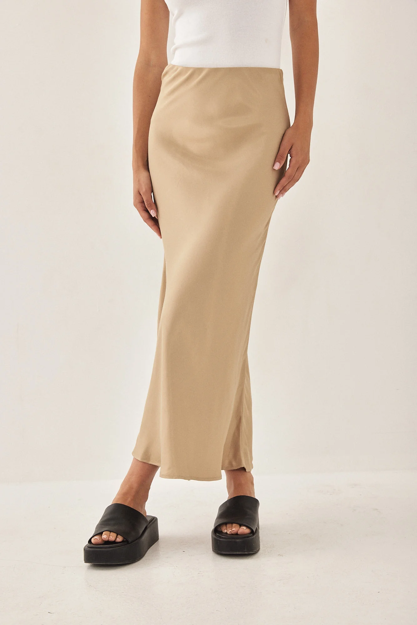 Satin Slip Skirt - Image 2