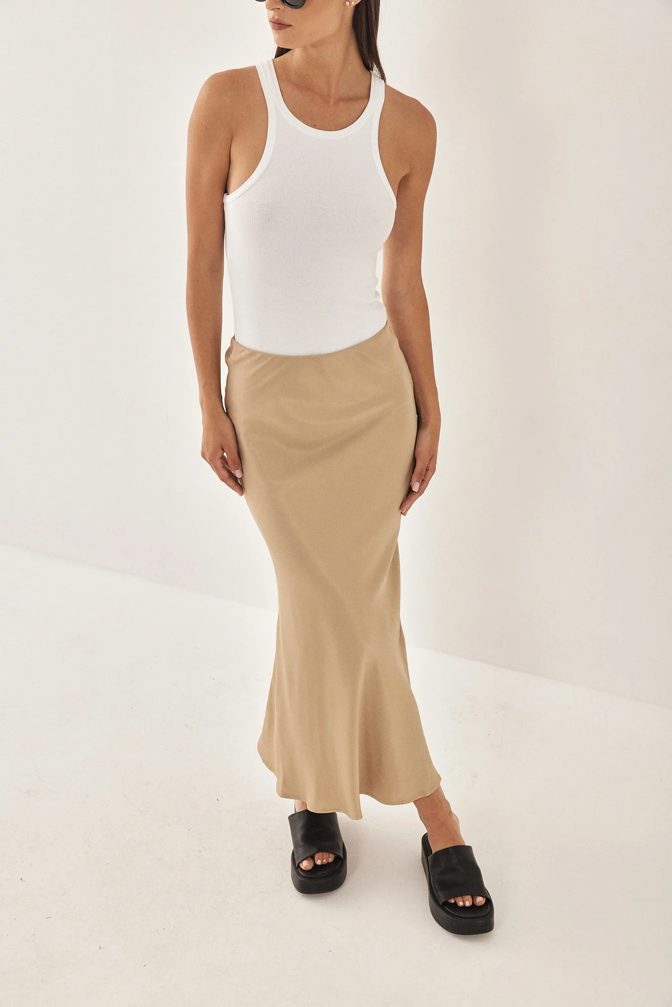 Satin Slip Skirt - Image 3