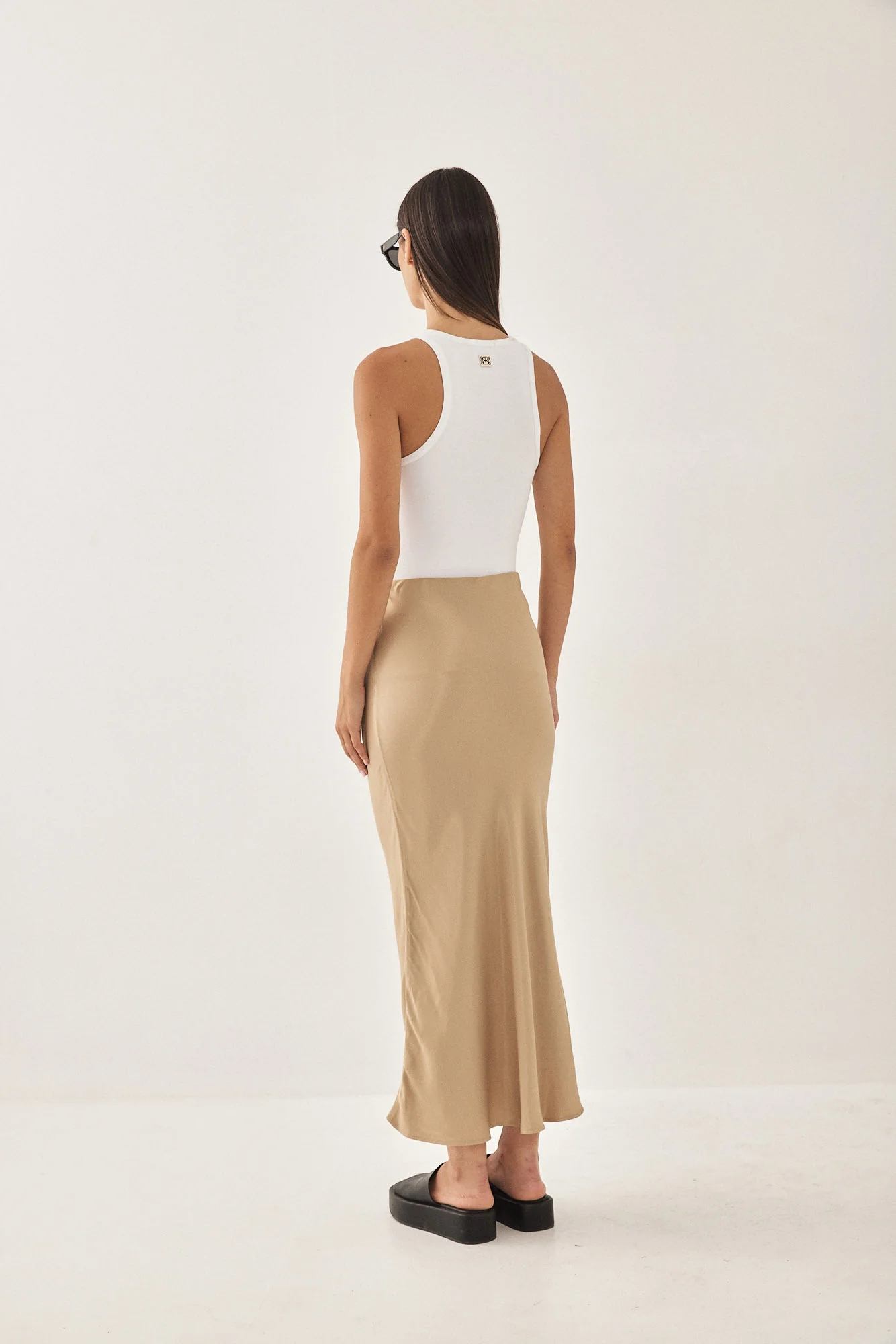 Satin Slip Skirt - Image 5