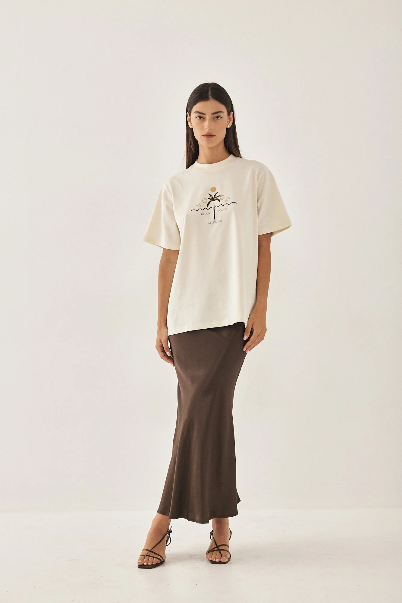 Satin Slip Skirt