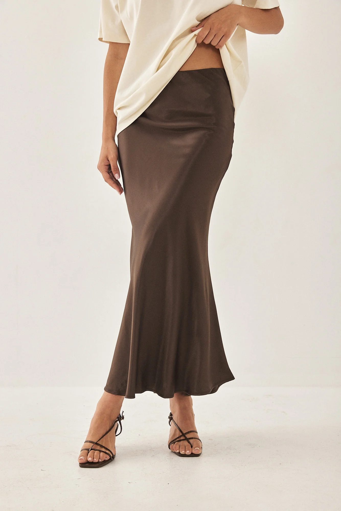 Satin Slip Skirt - Image 2