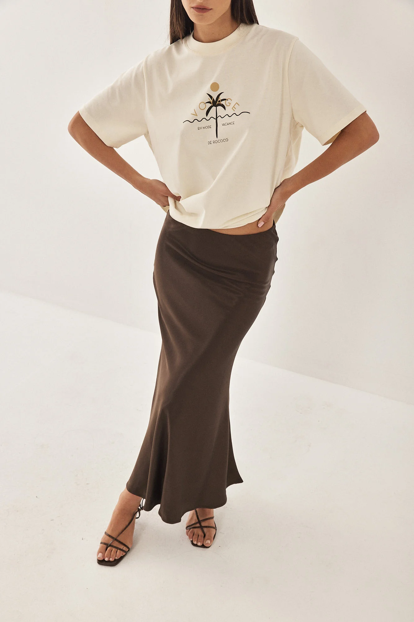 Satin Slip Skirt - Image 3